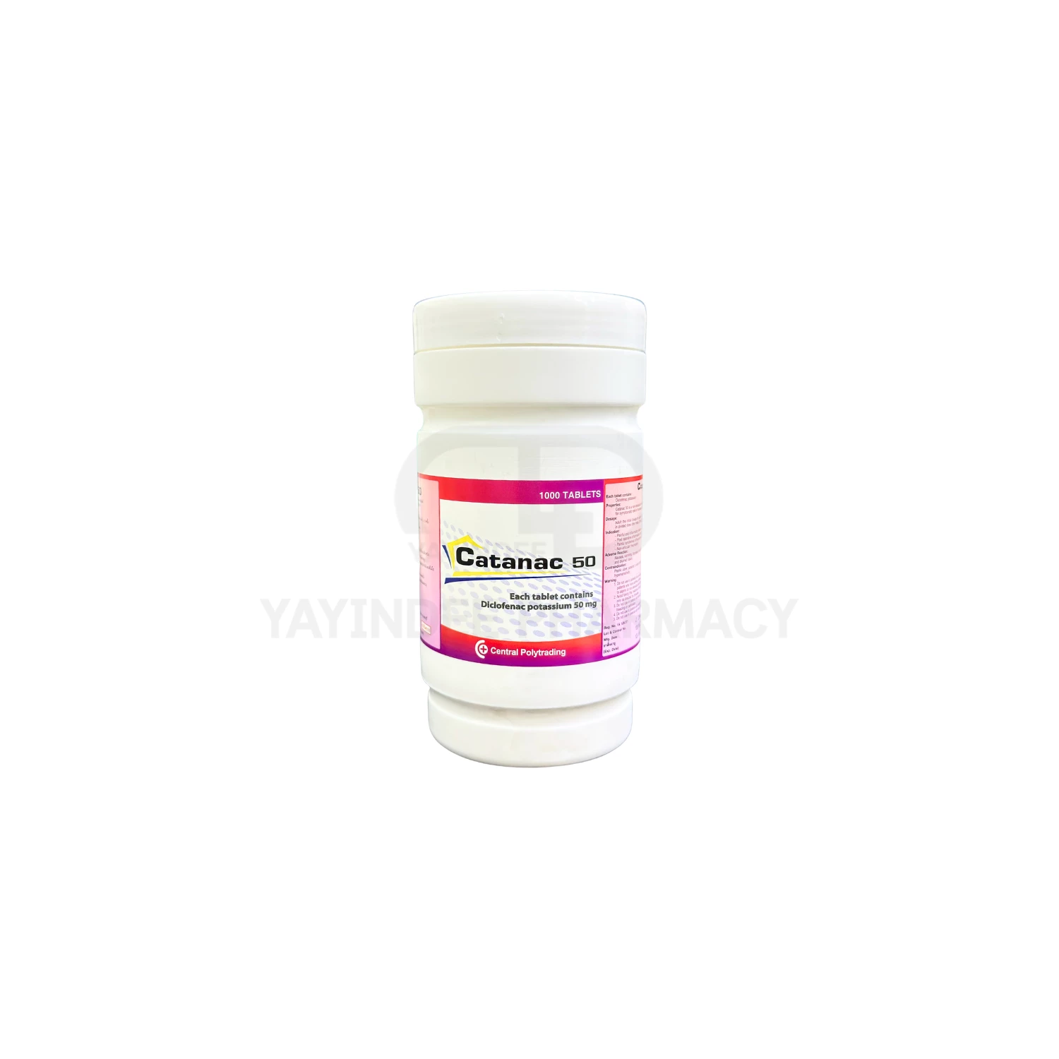 CATANAC 50 MG (1000'S)