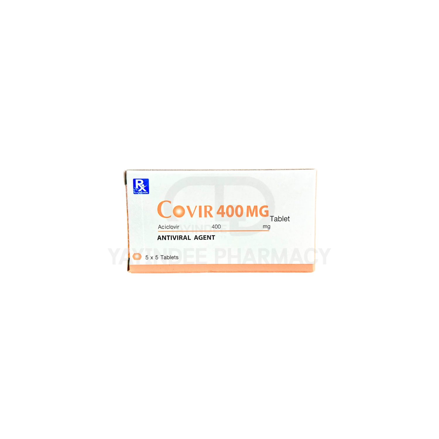 COVIR 400 MG (5x5'S)