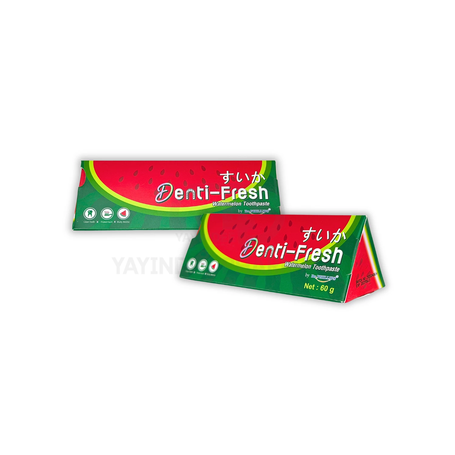 DR.PHILIPS ยาสีฟัน DENTI-FRESH WATERMELON 60 G