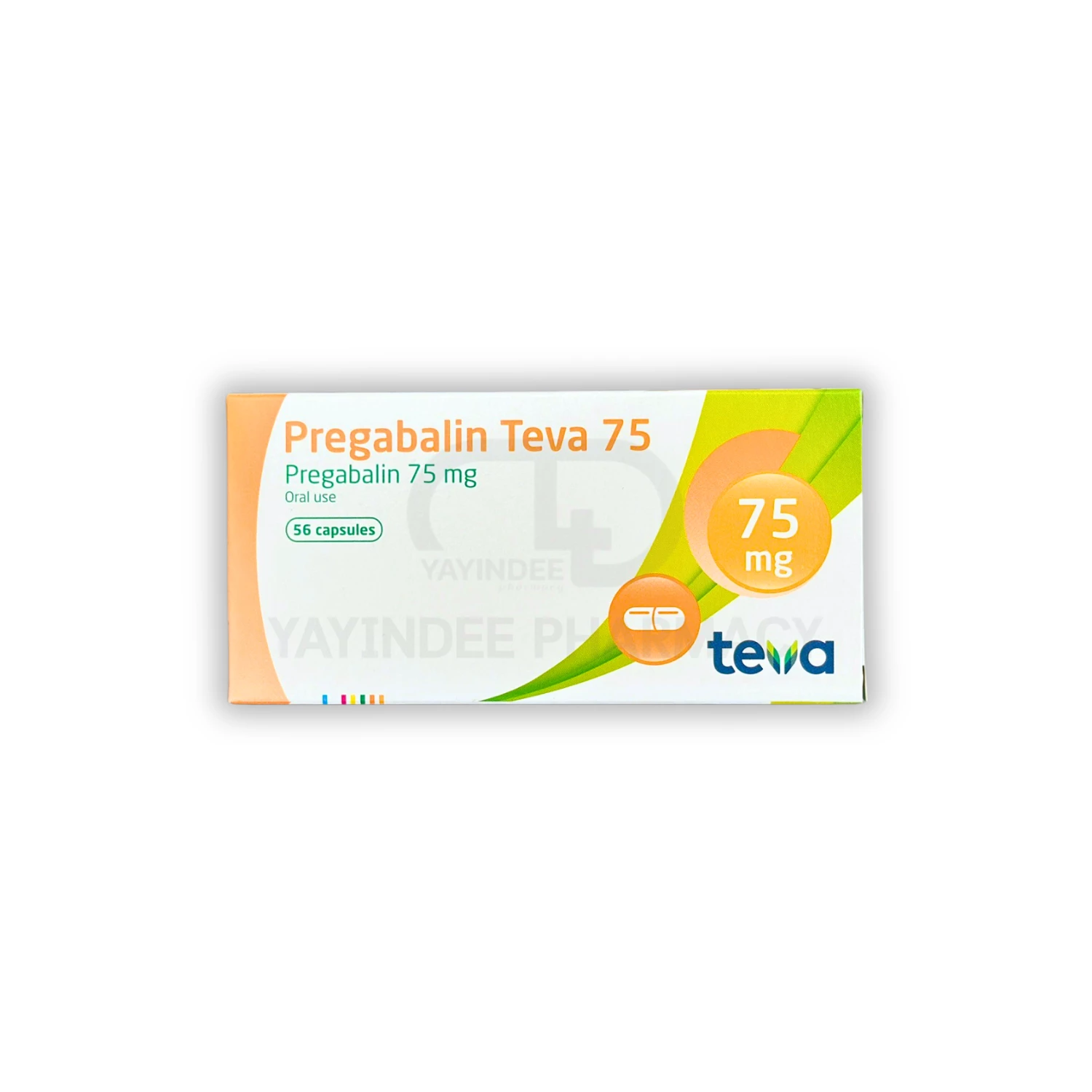 PREGABALIN TEVA 75 MG (4x14'S)