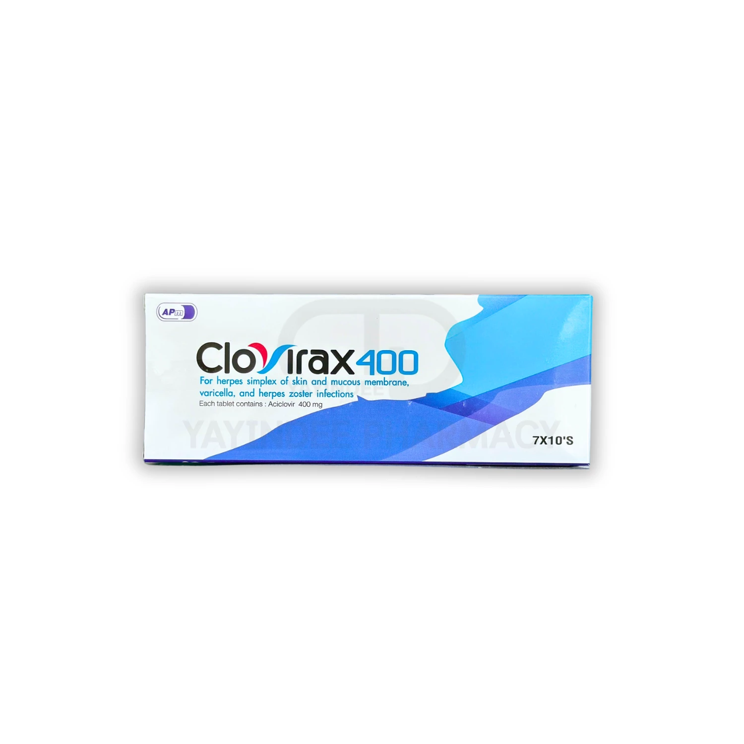 CLOVIRAX 400 (7x10'S)