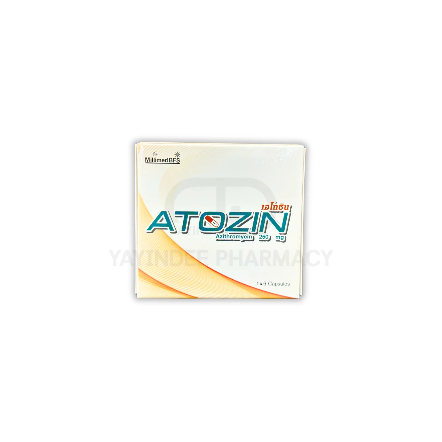 ATOZIN 250 MG CAPSULES 6'S