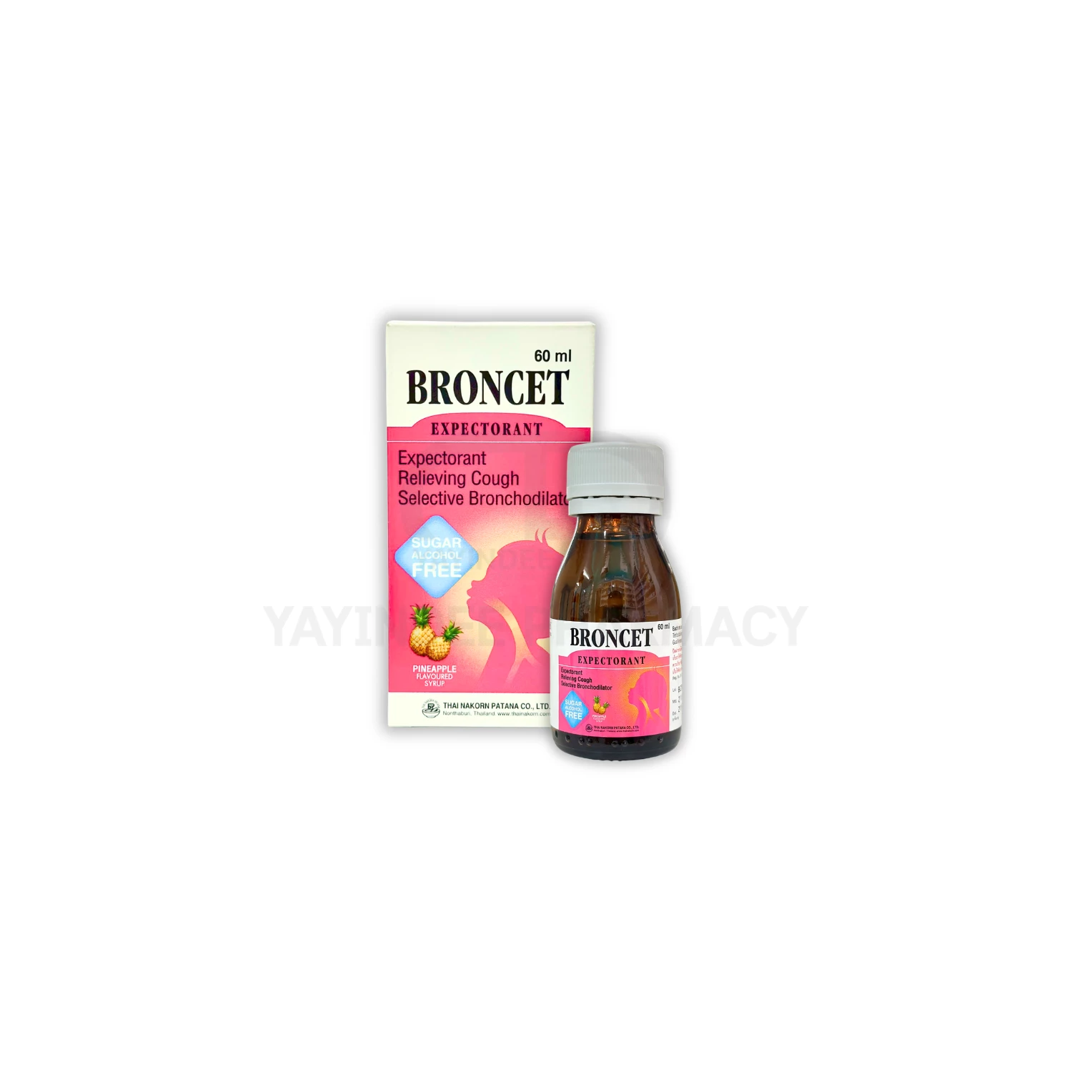 BRONCET EXPECTORANT SYRUP 60 ML