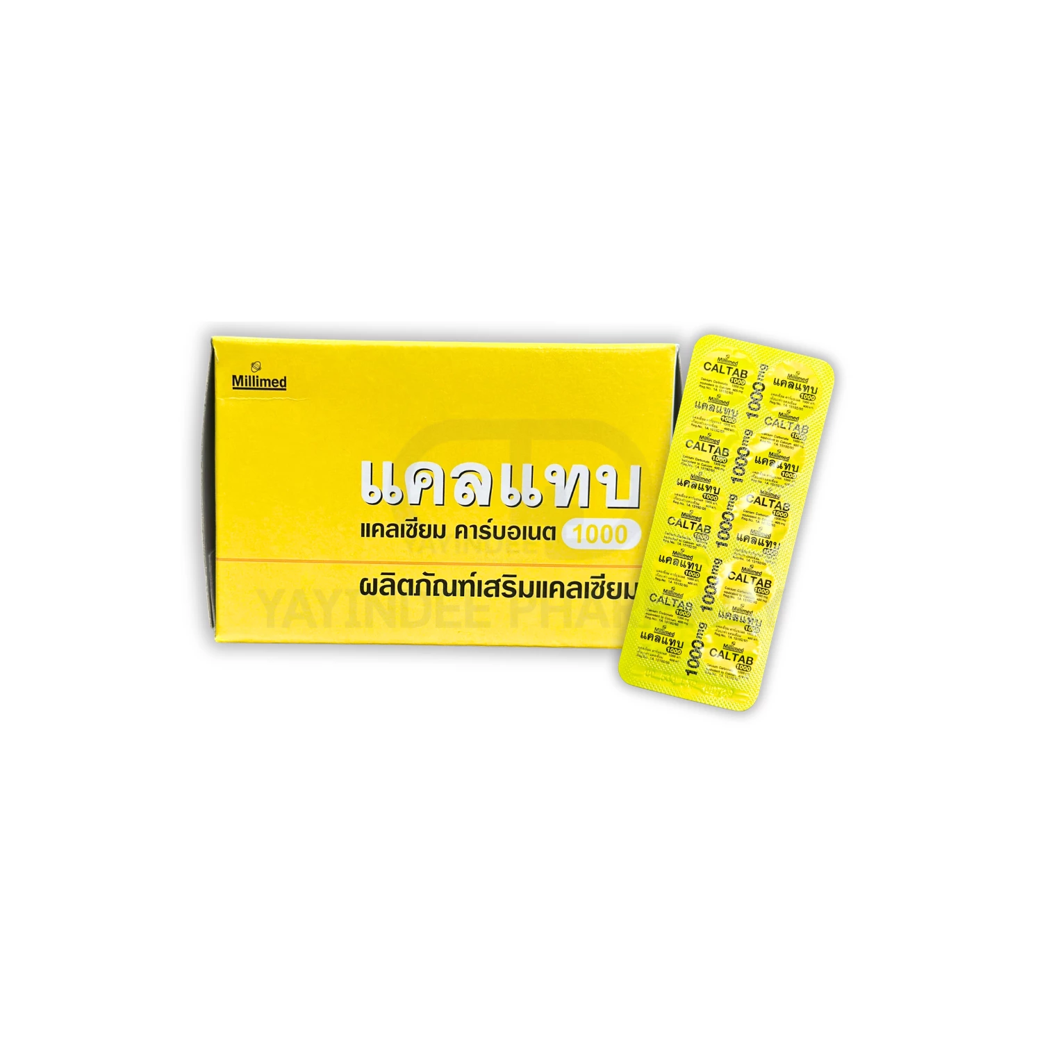 CALTAB 1000 MG TABLETS (10x10'S)