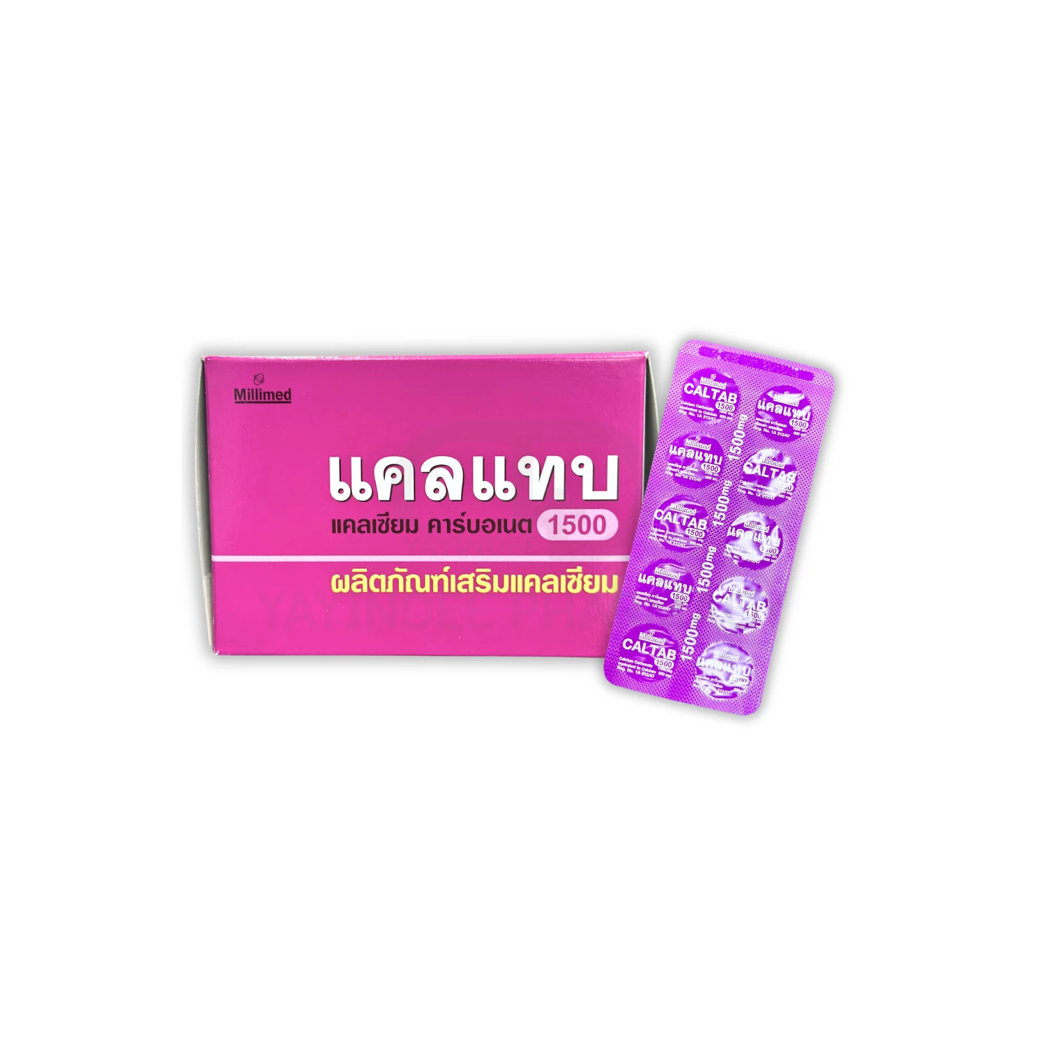 CALTAB 1500 MG TABLETS (10x10'S)