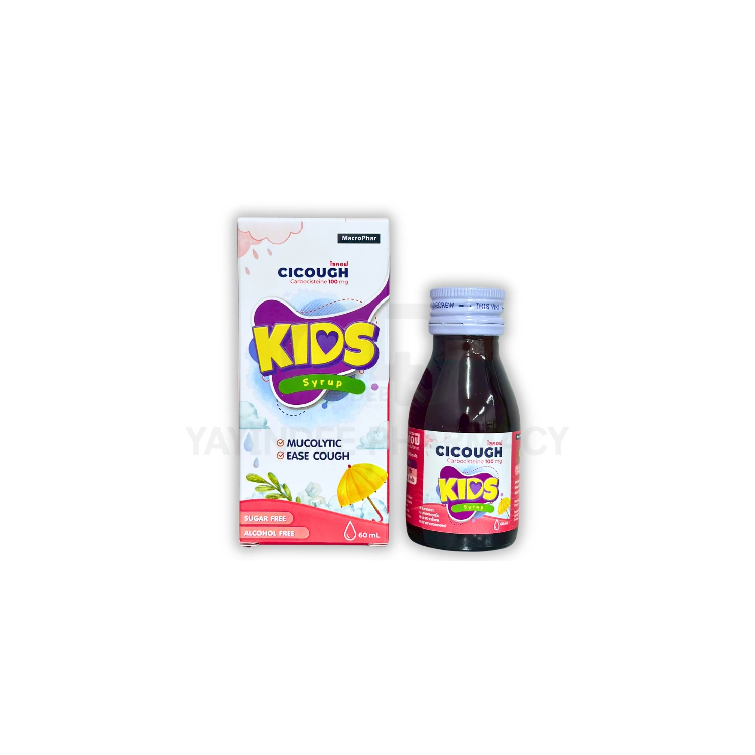 CICOUGH KIDS SYRUB 60 ML