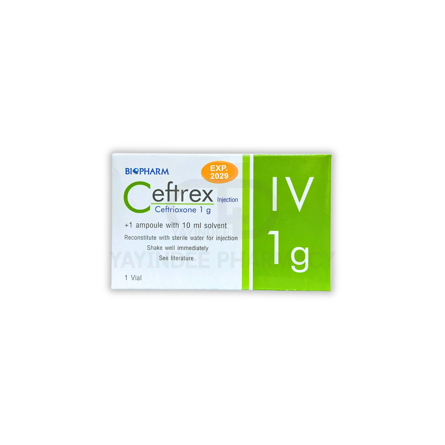 CEFTREX 1g IV
