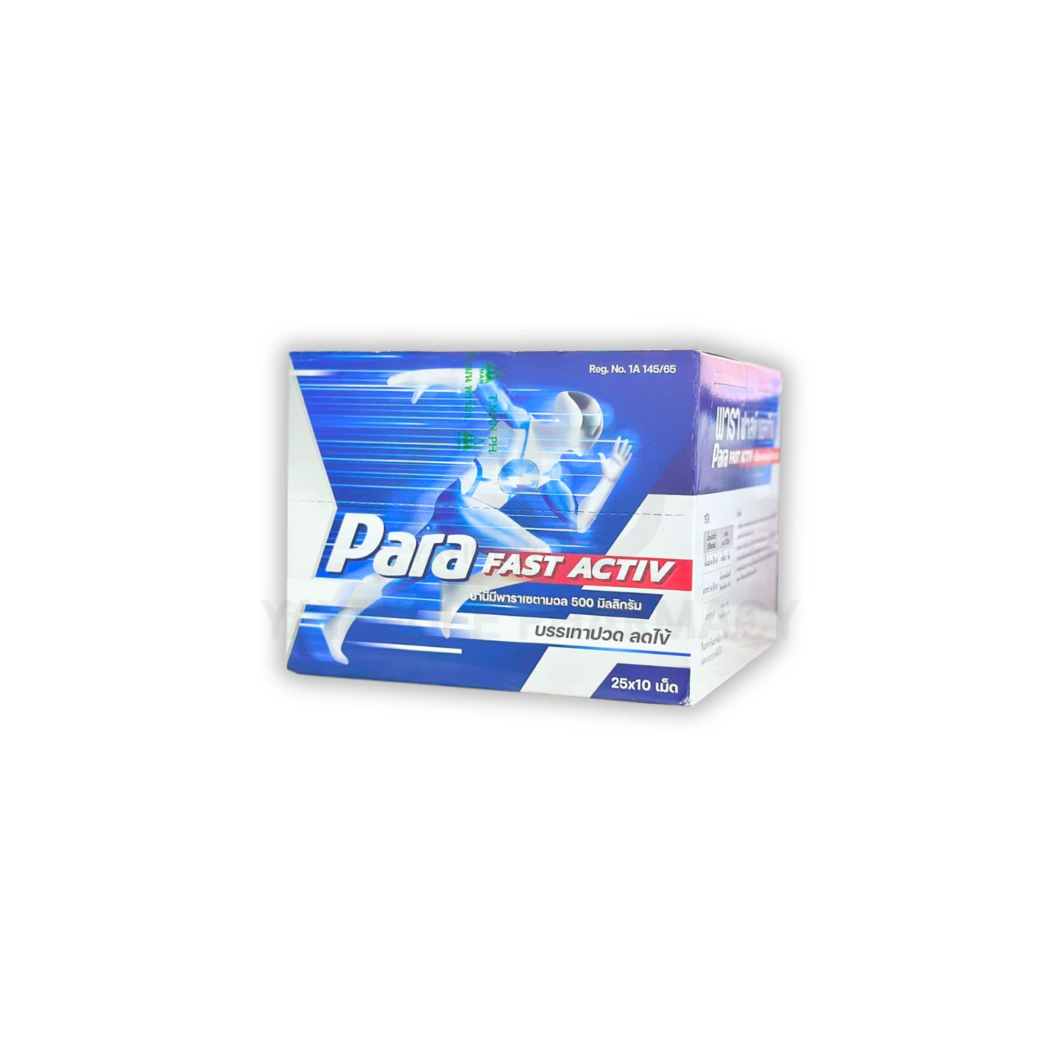 PARA FAST ACTIV 500 MG (25x10'S)