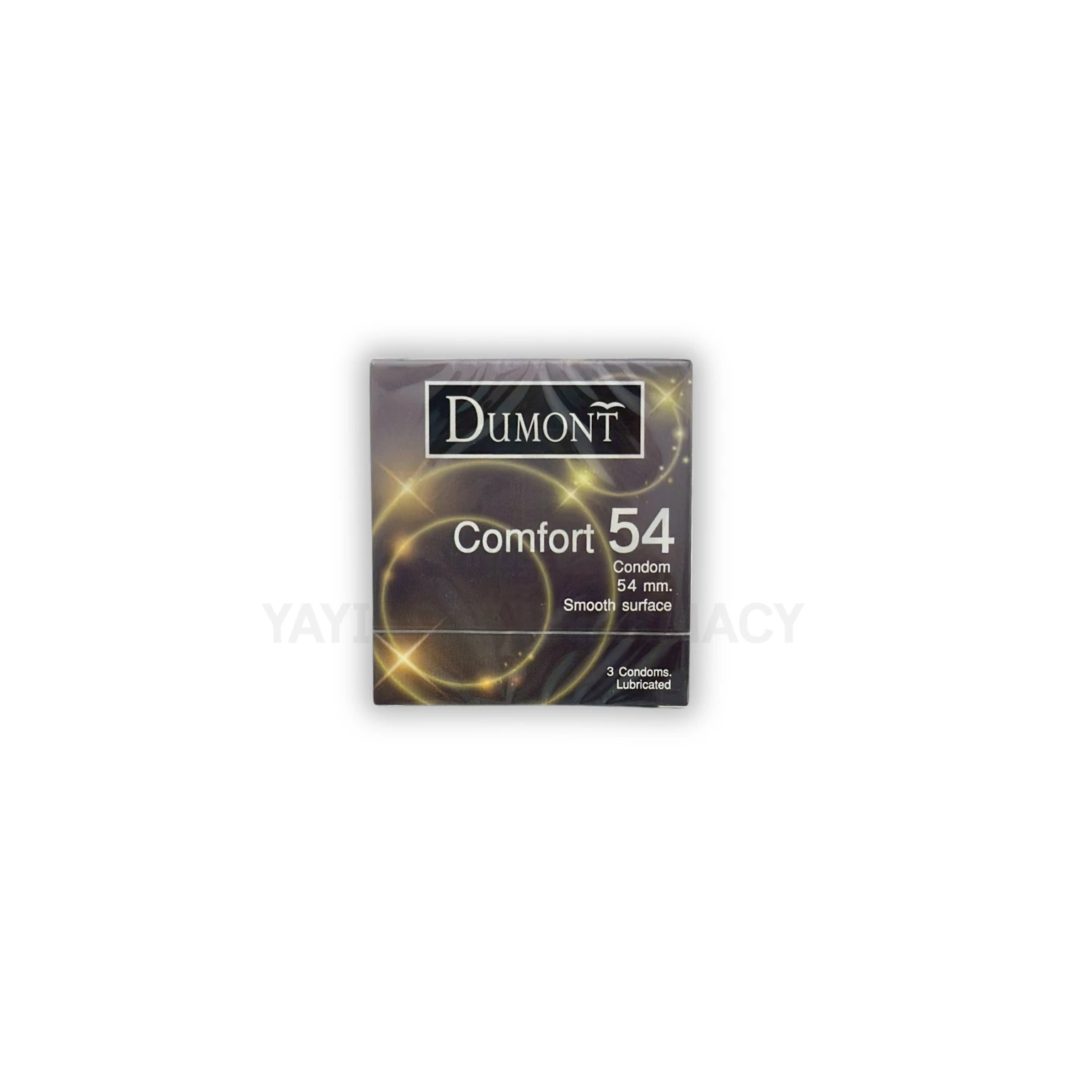 DUMONT COMFORT CONDOM 54 MM (3 ชิ้น/กล่อง)