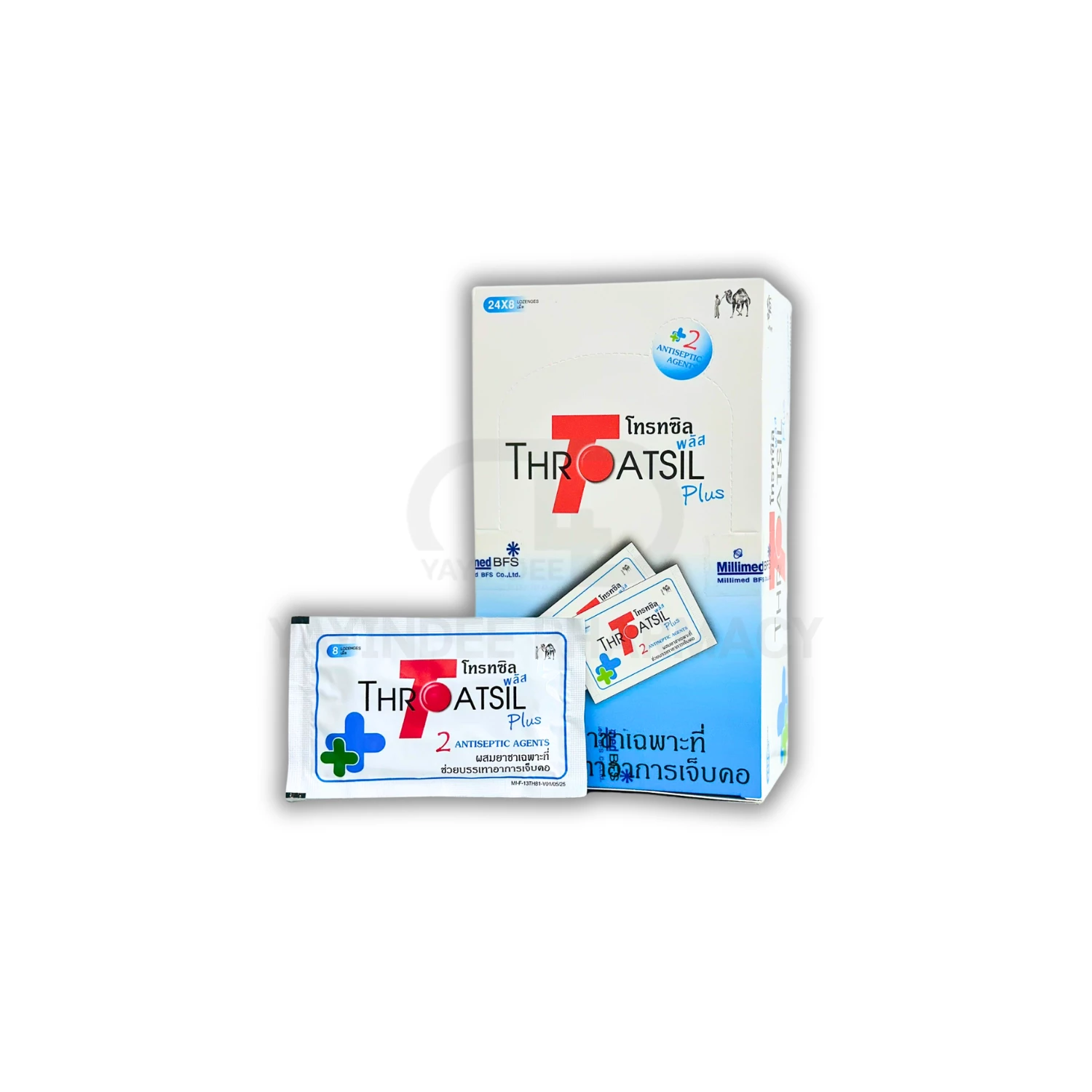THROATSIL PLUS LOZENGES (24x8'S)