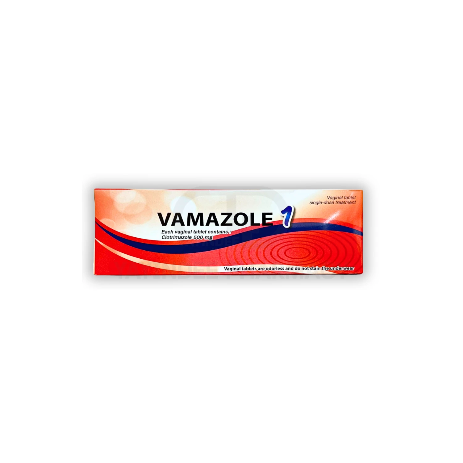 VAMAZOLE 500 MG ยาเหน็บ (1'S)