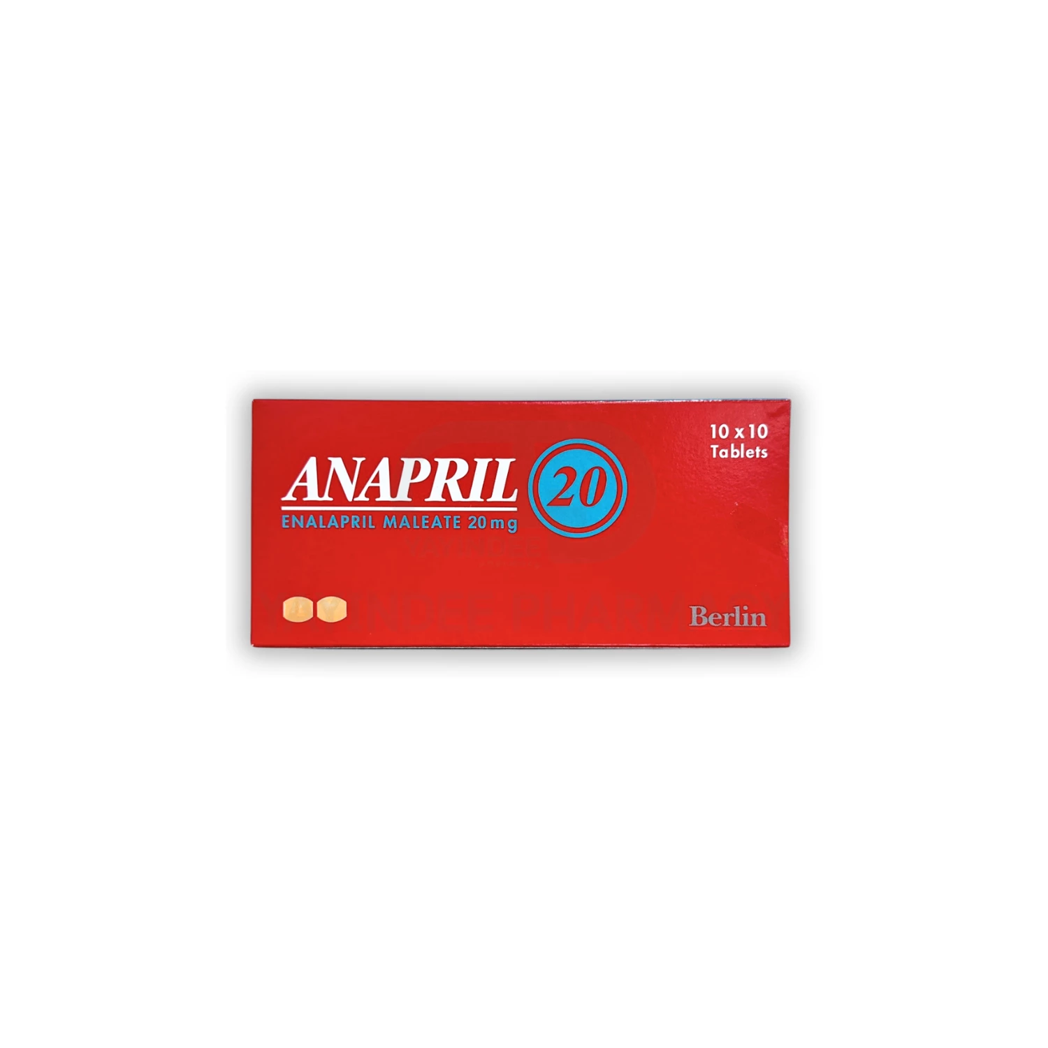 ANAPRIL 20 MG (10x10'S)
