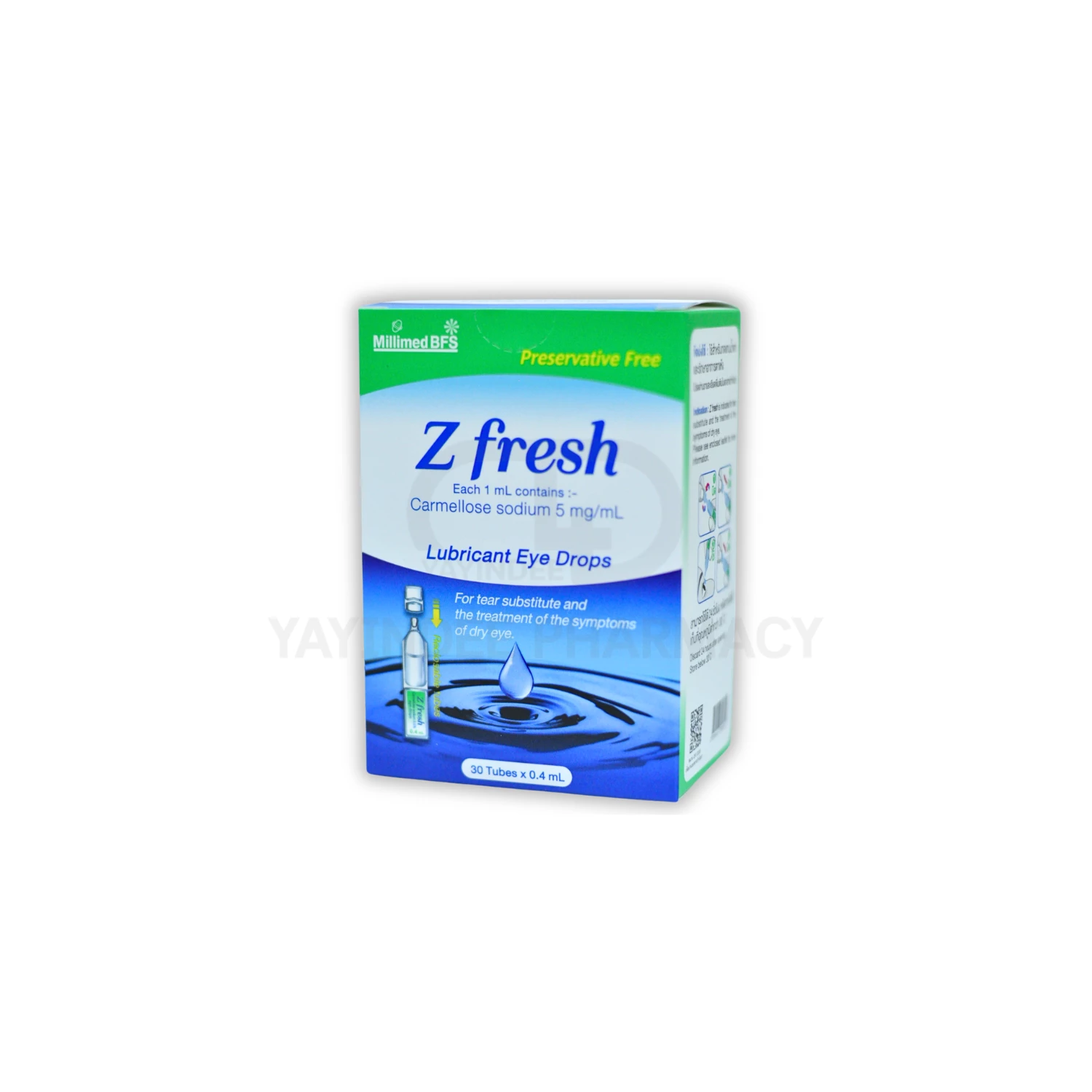Z FRESH EYE DROPS (30x0.4ML)