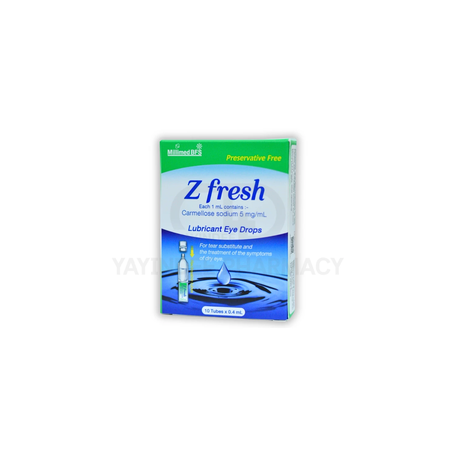 Z FRESH EYE DROPS (10x0.4ML)