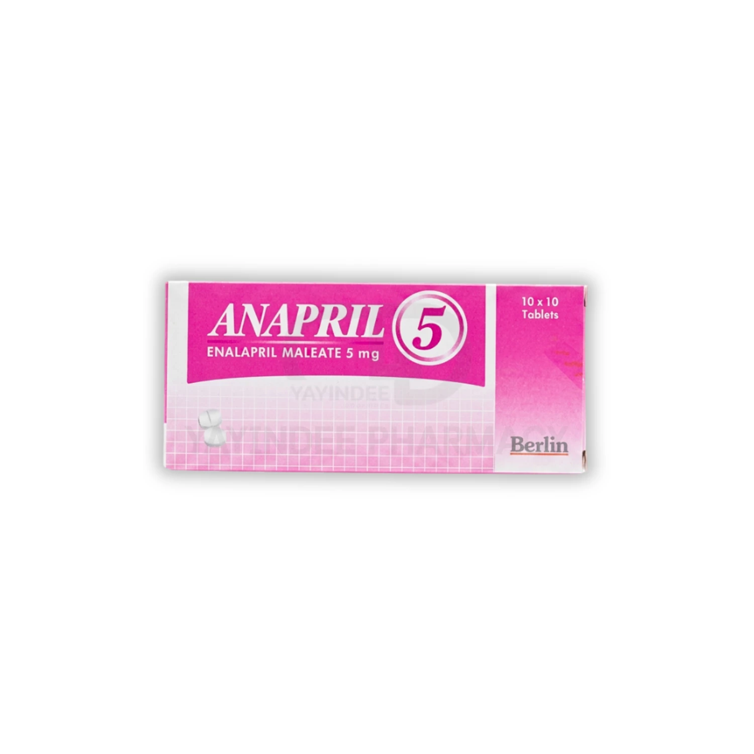 ANAPRIL 5 MG (10x10'S)