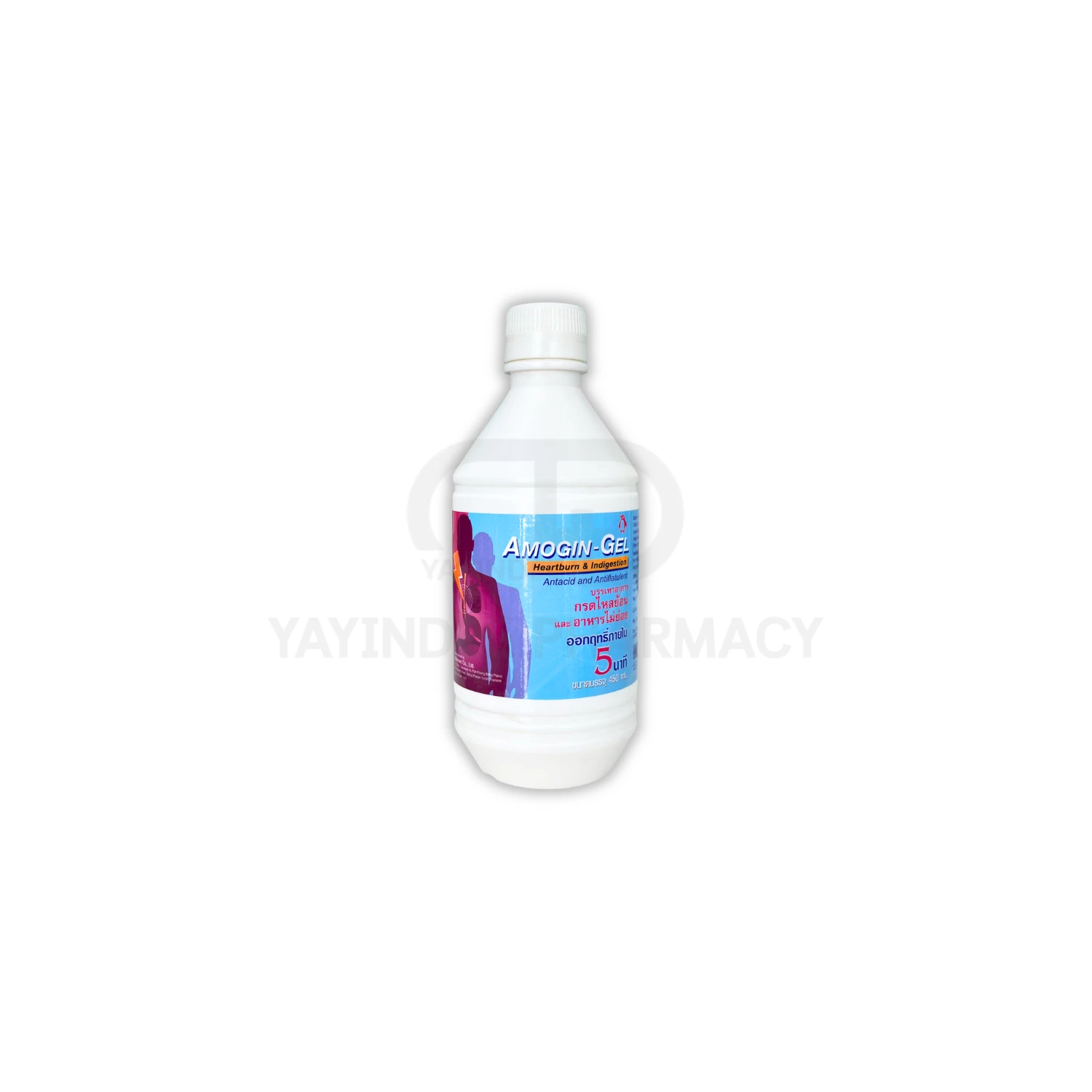 AMOGIN-GEL ORAL SUSPENSION 450 ML