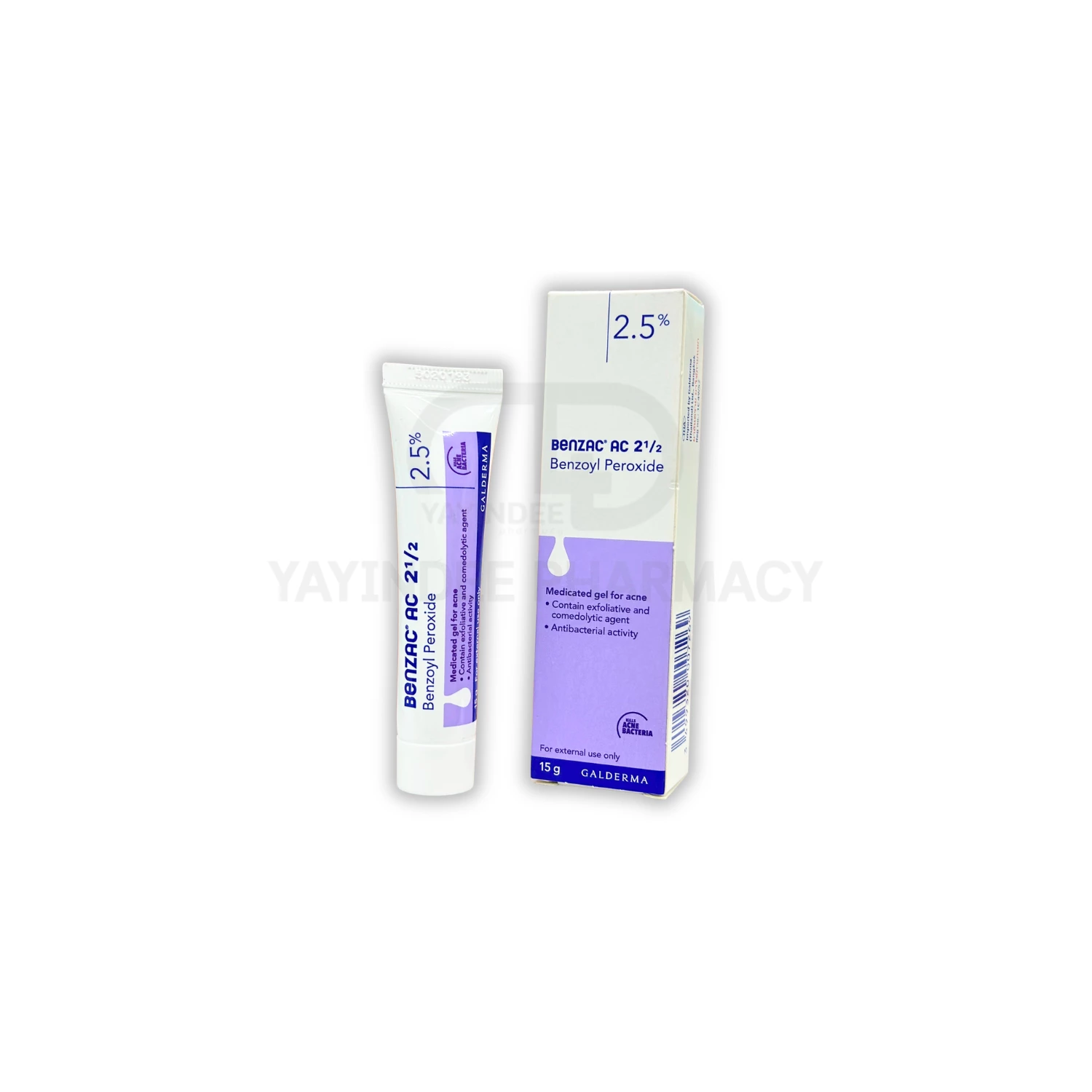 BENZAC AC 2.5% 15 G