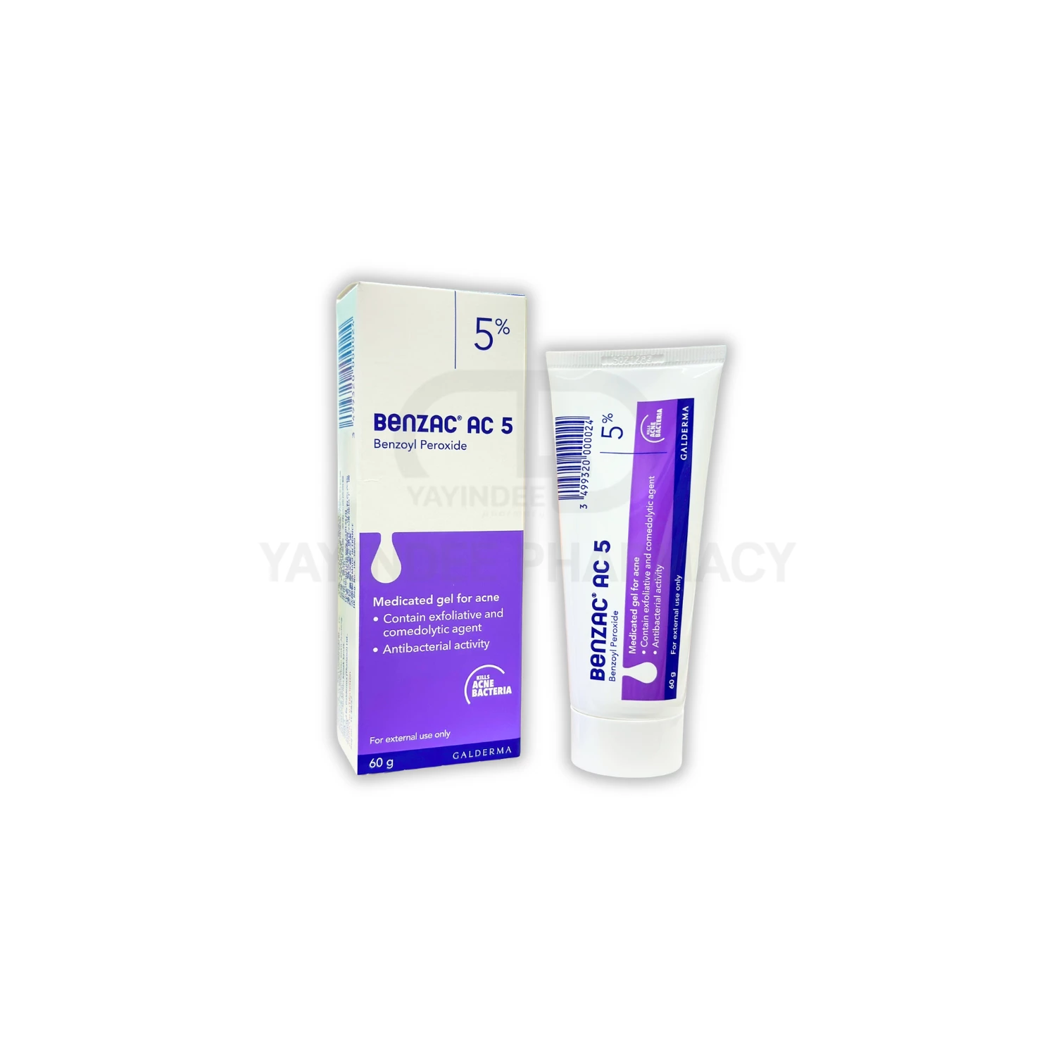 BENZAC AC 5% 60 G