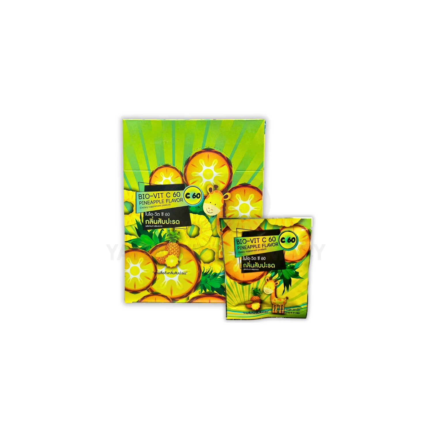 BIO-VIT C60 PINEAPPLE (50x20'S)