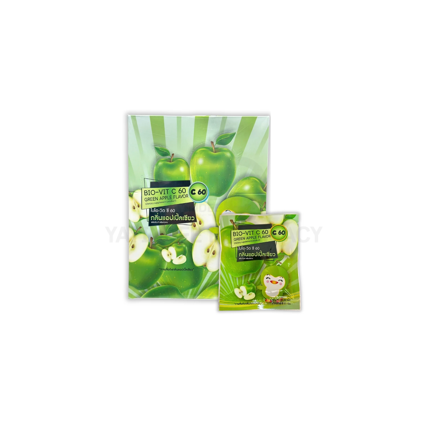 BIO-VIT C60 GREEN APPLE (50x20'S)