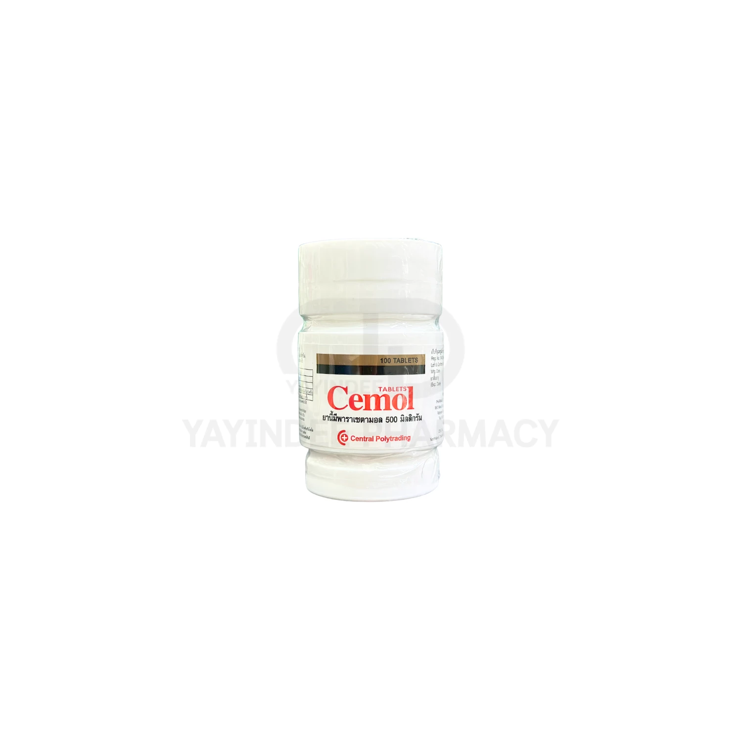 CEMOL TABLETS 500 MG 100'S