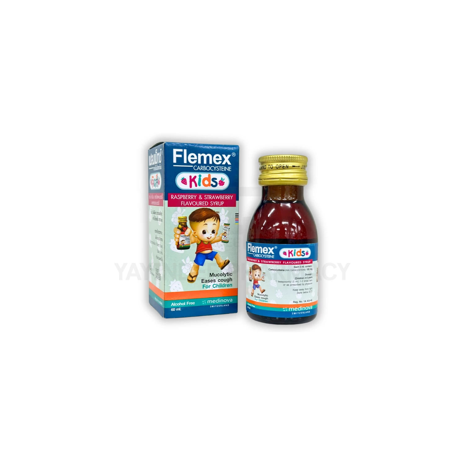 FLEMEX KIDS SYRUP 60 ML