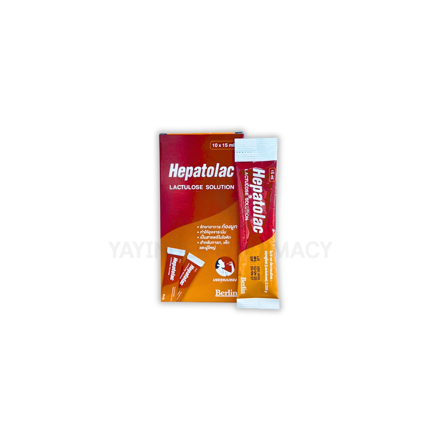HEPATOLAC (10x15 ML)