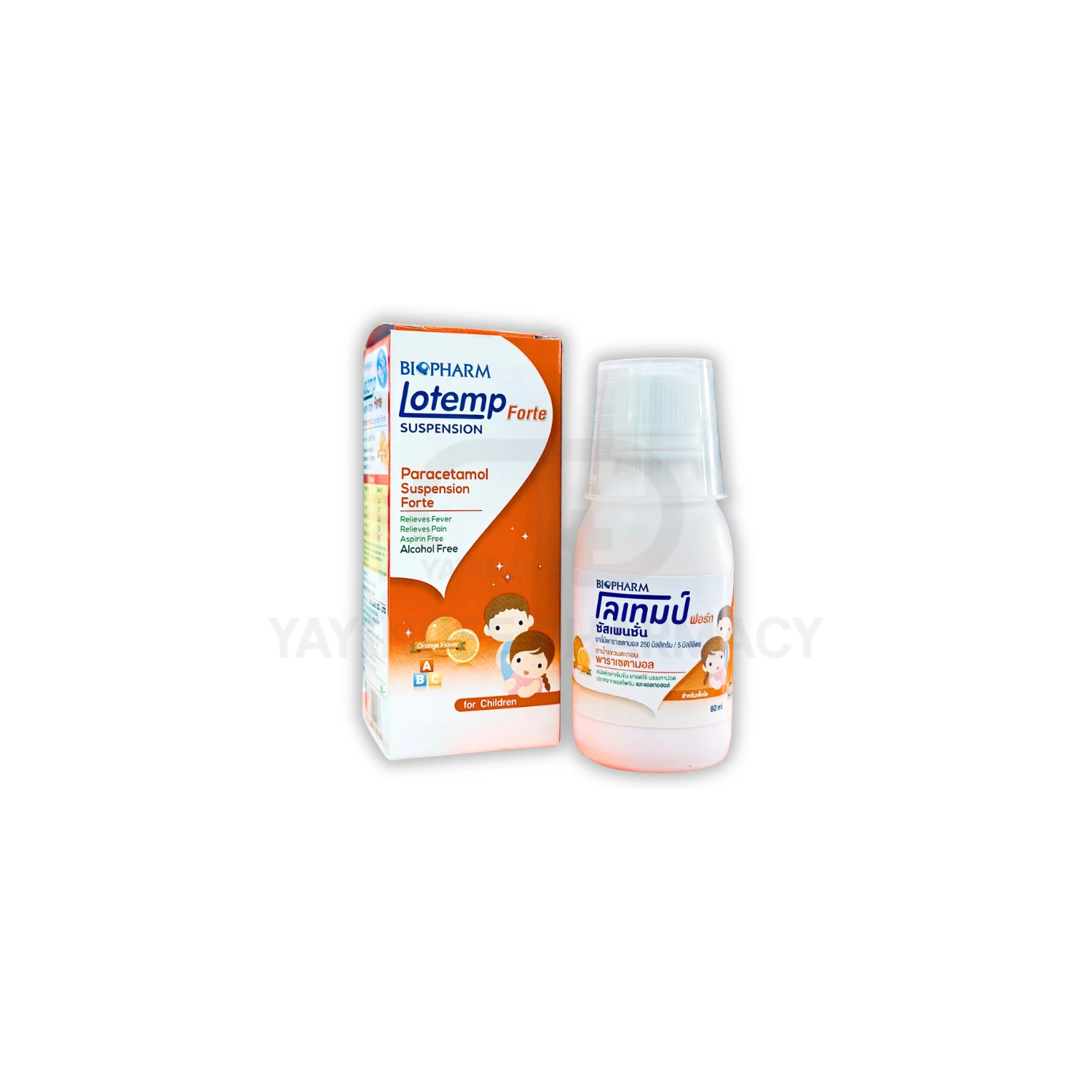 LOTEMP FORTE ORANGE SUSPENSION 60 ML