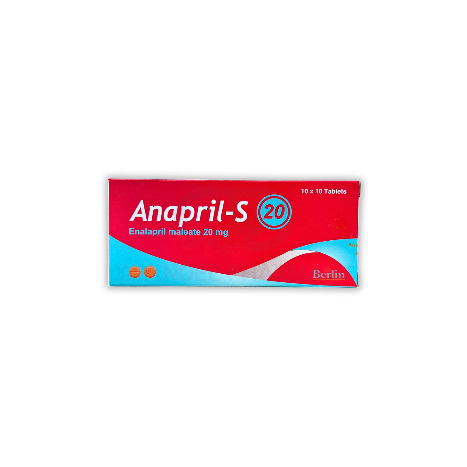 ANAPRIL-S 20 MG (10x10'S)