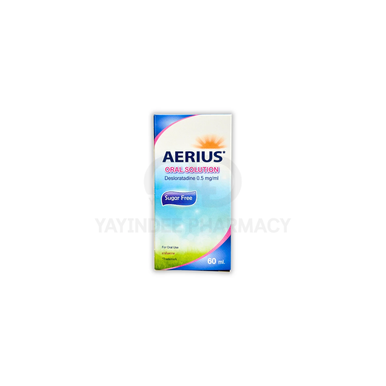 AERIUS ORAL SOLUTION SUGAR FREE 60 ML
