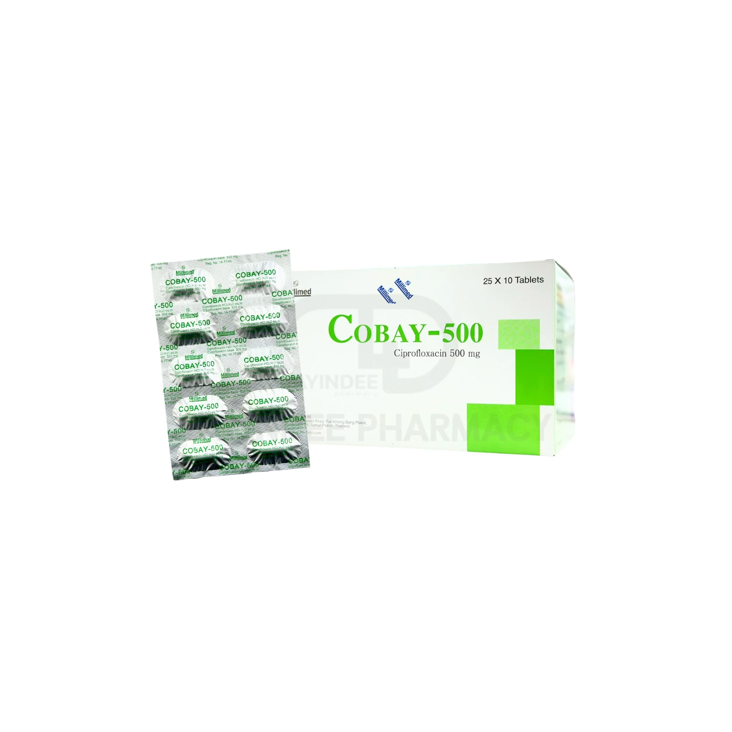 COBAY-500 MG (25x10'S)
