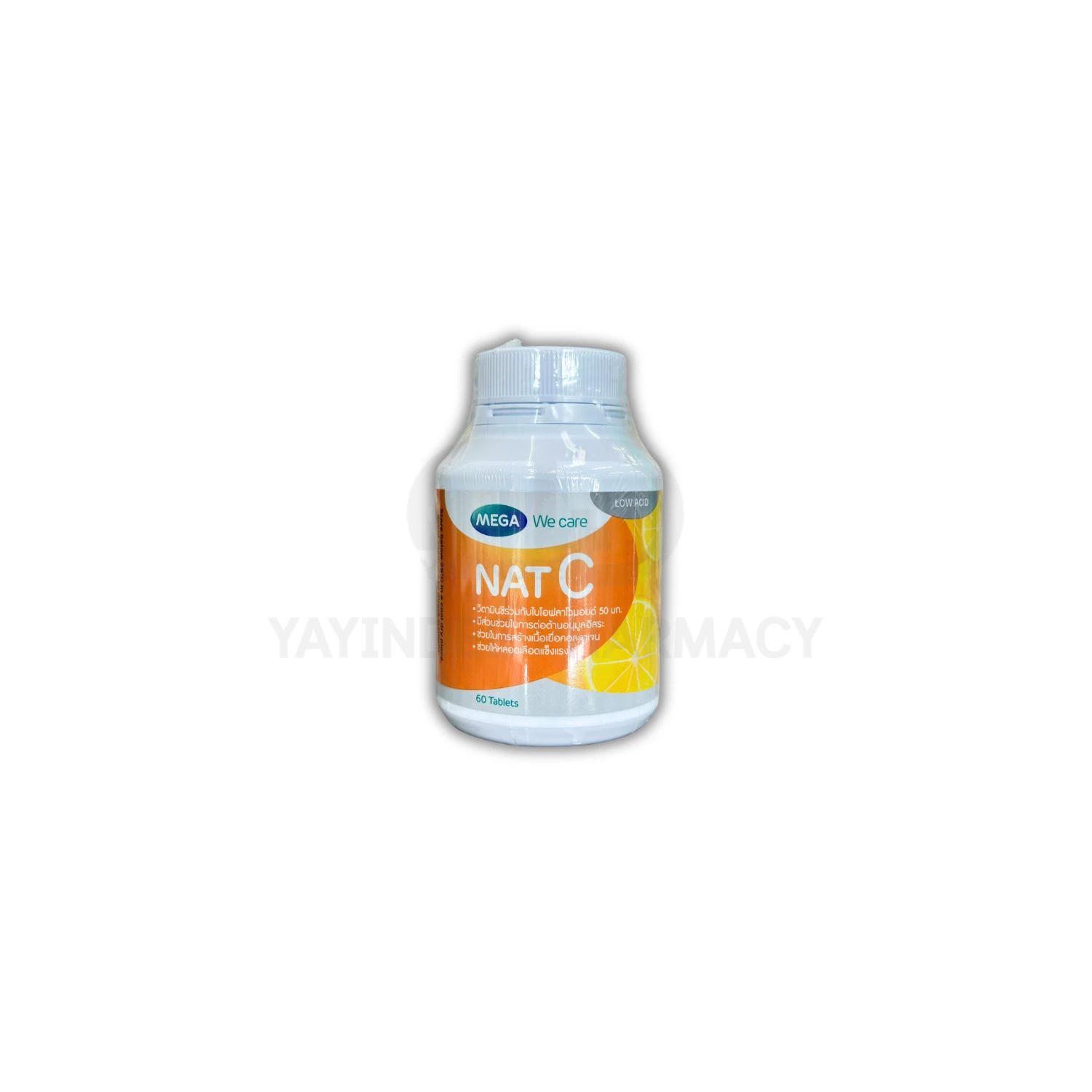MEGA NAT C 1000 MG TABLETS 60'S