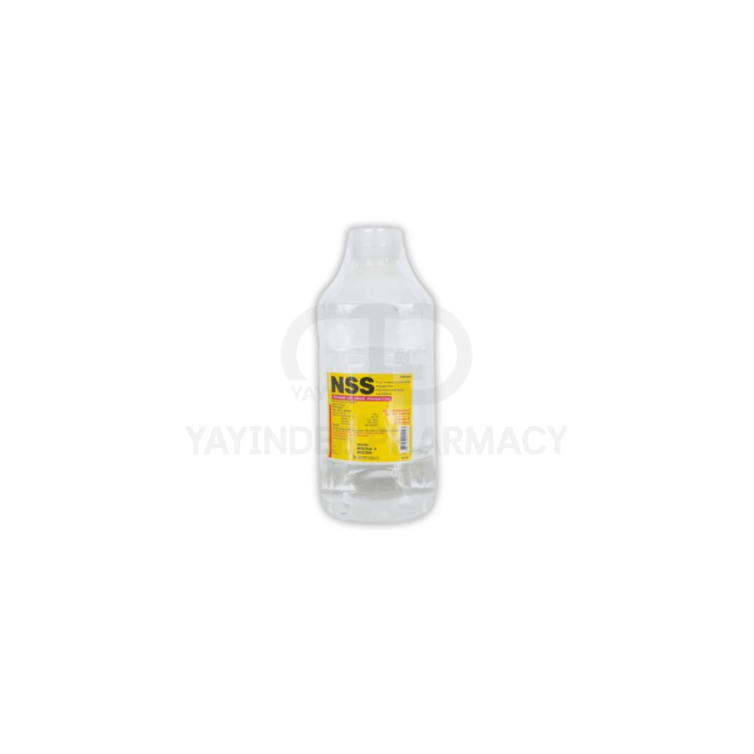 NSS 0.9% 1000 ML (ดัมเบลฉลากเหลือง)