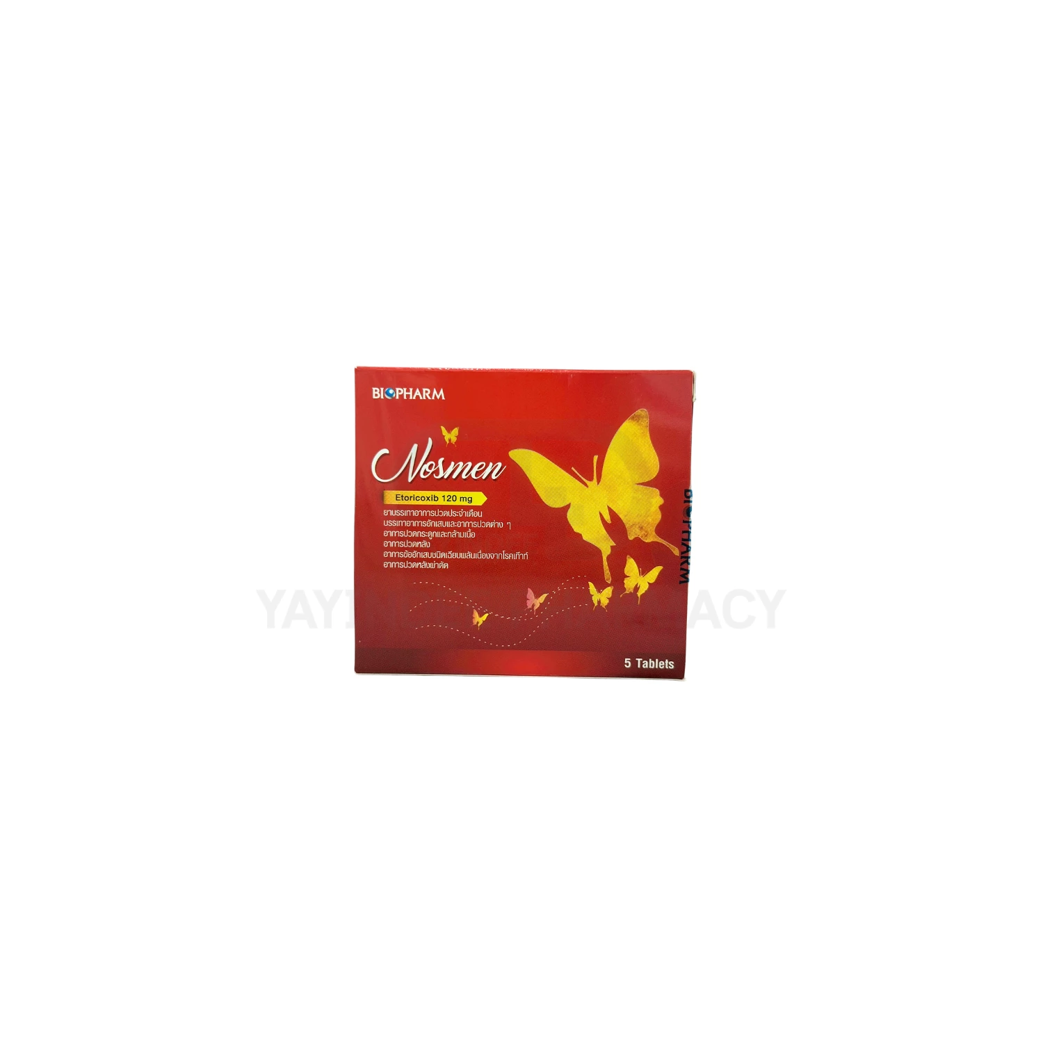 NOSMEN 120 MG TABLETS 5'S