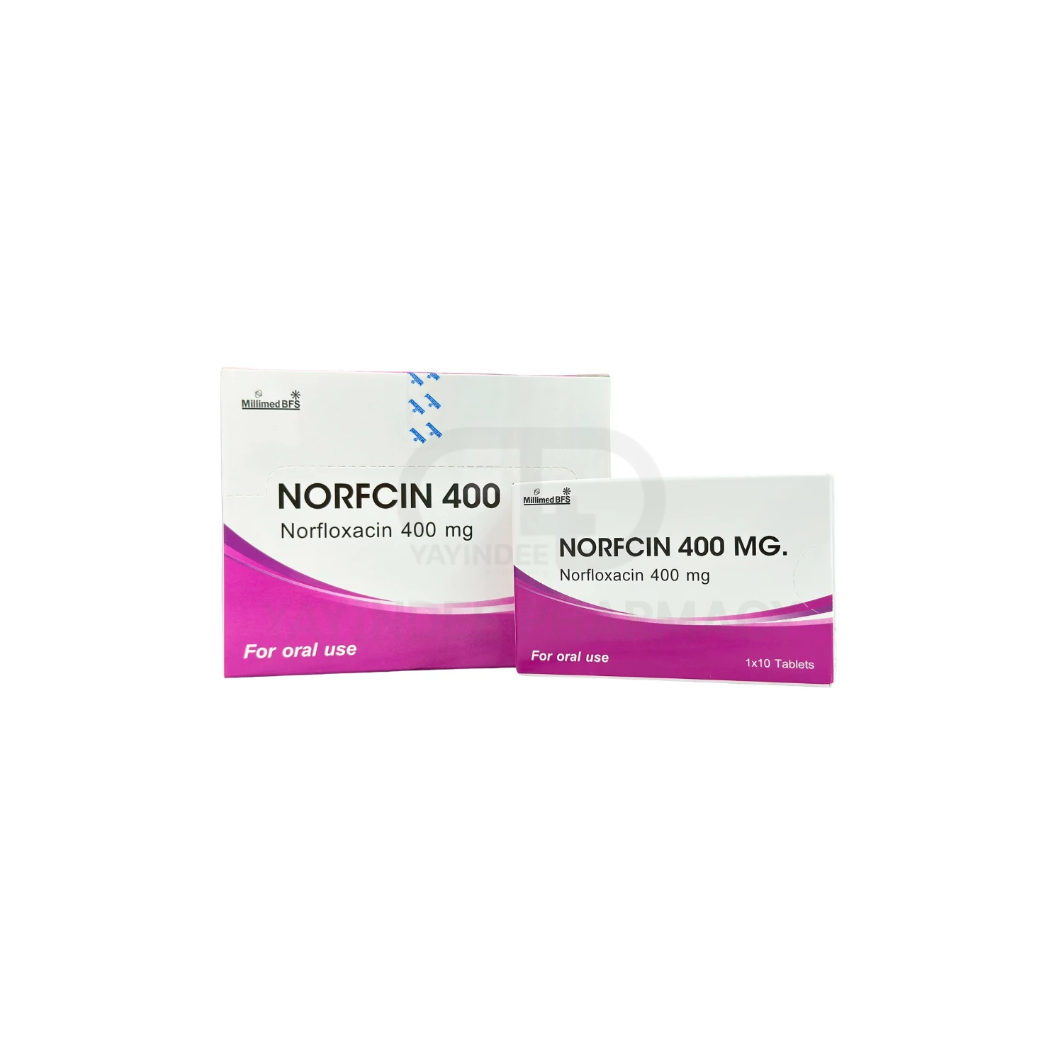 NORFCIN 400 MG (12x10'S)