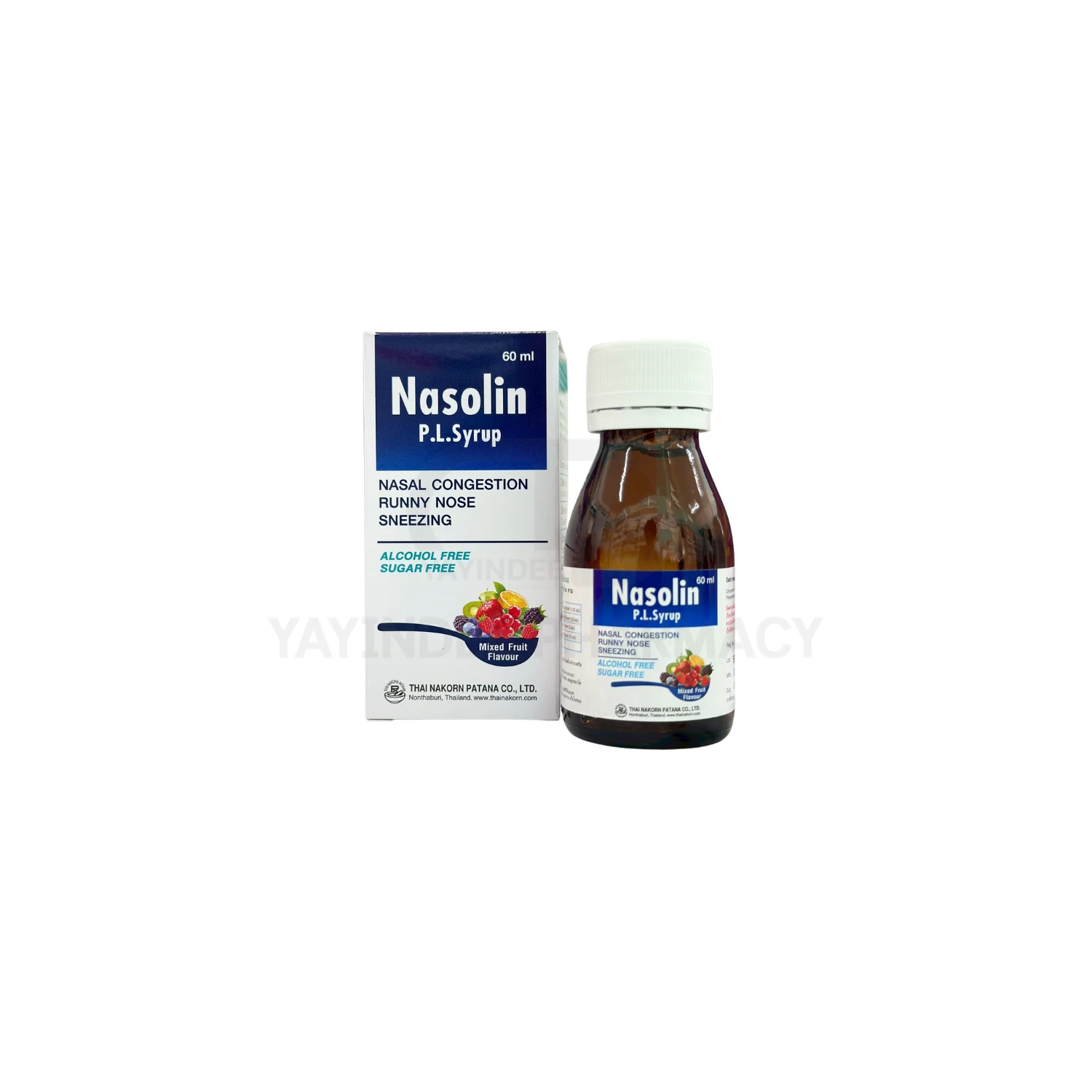 NASOLIN P.L. SYRUP 60 ML