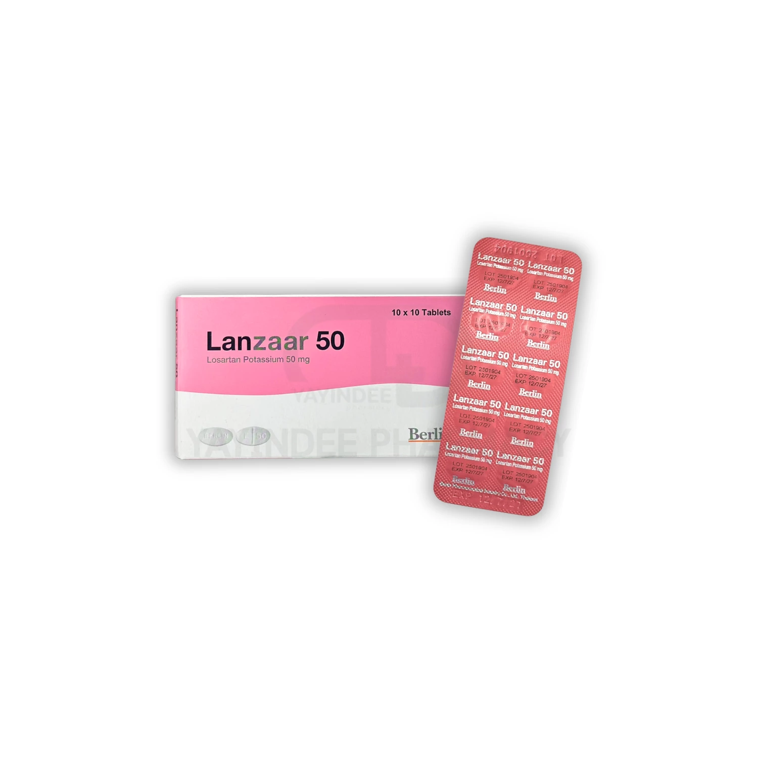 LANZAAR 50 MG (10x10'S)