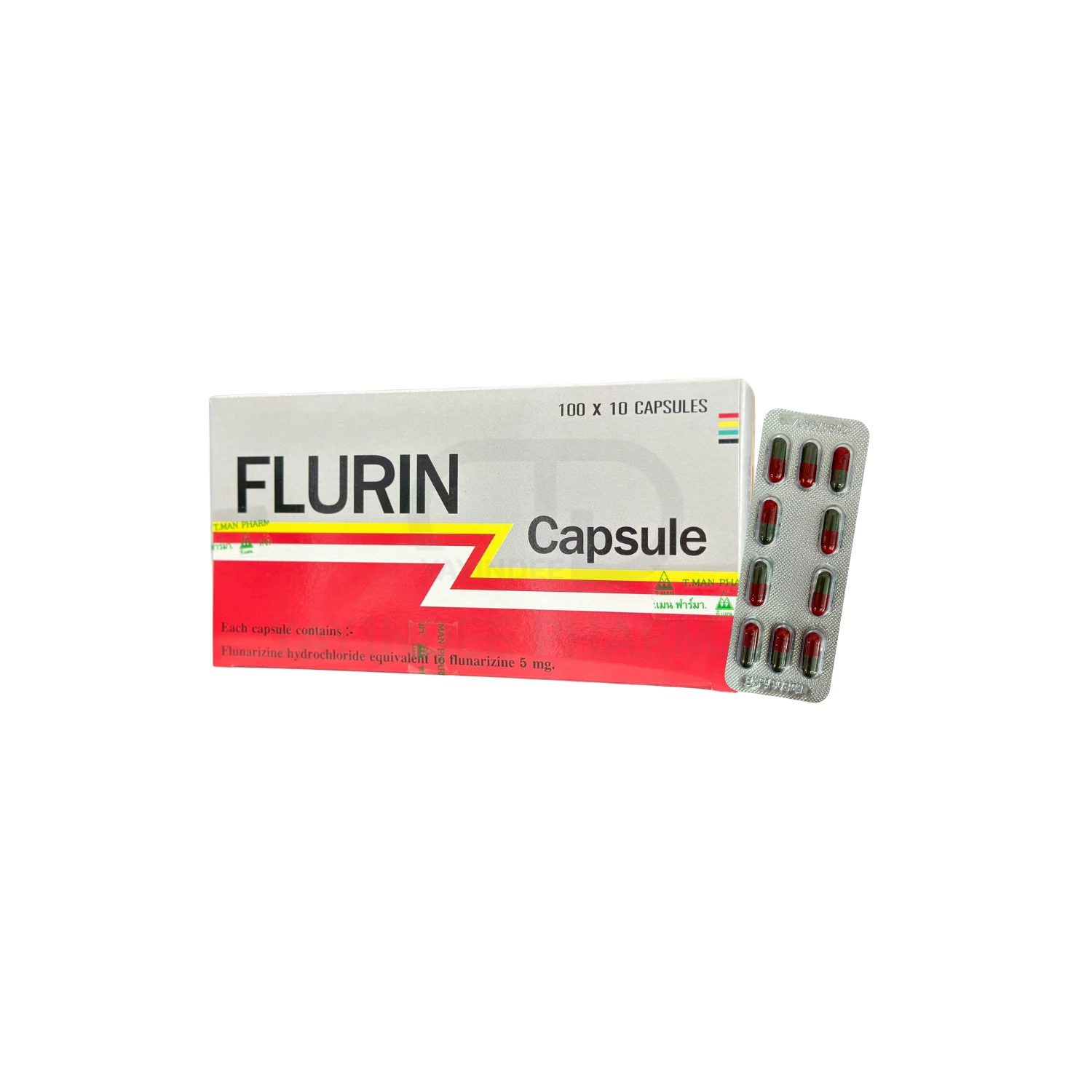 FLURIN 5 MG (100x10'S)