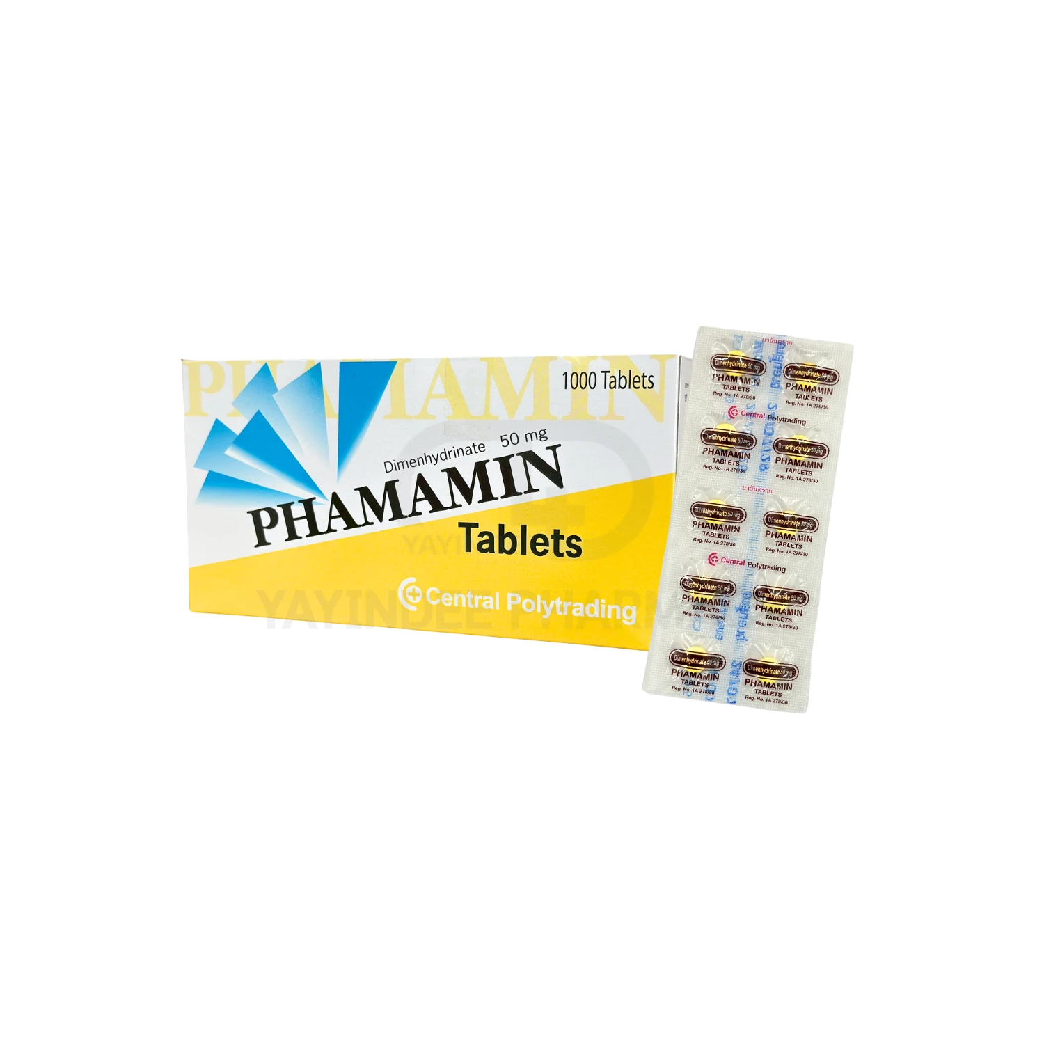 PHAMAMIN 50 MG (CPL) (100x10'S)