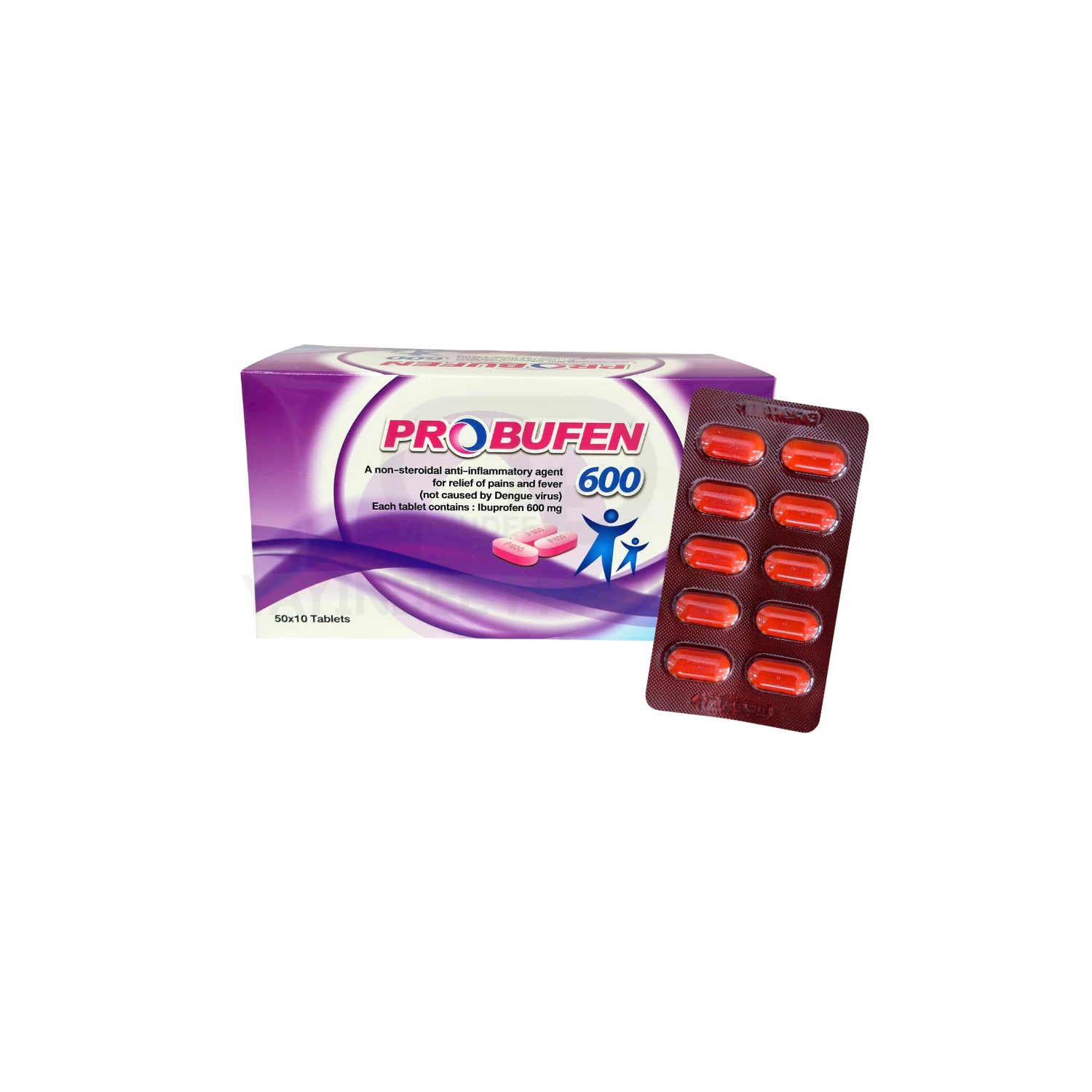PROBUFEN 600 MG (50x10'S)