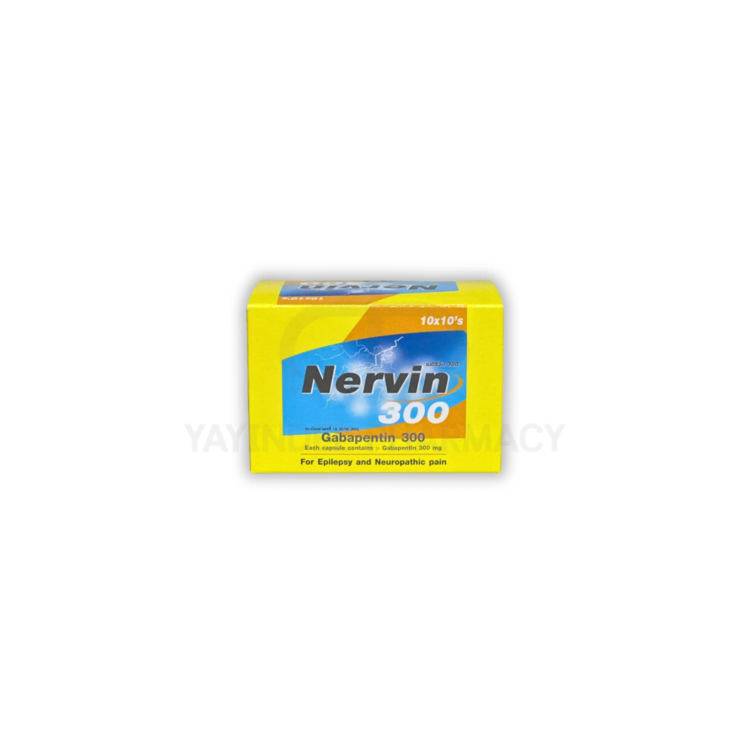 NERVIN-300 MG 10x10'S