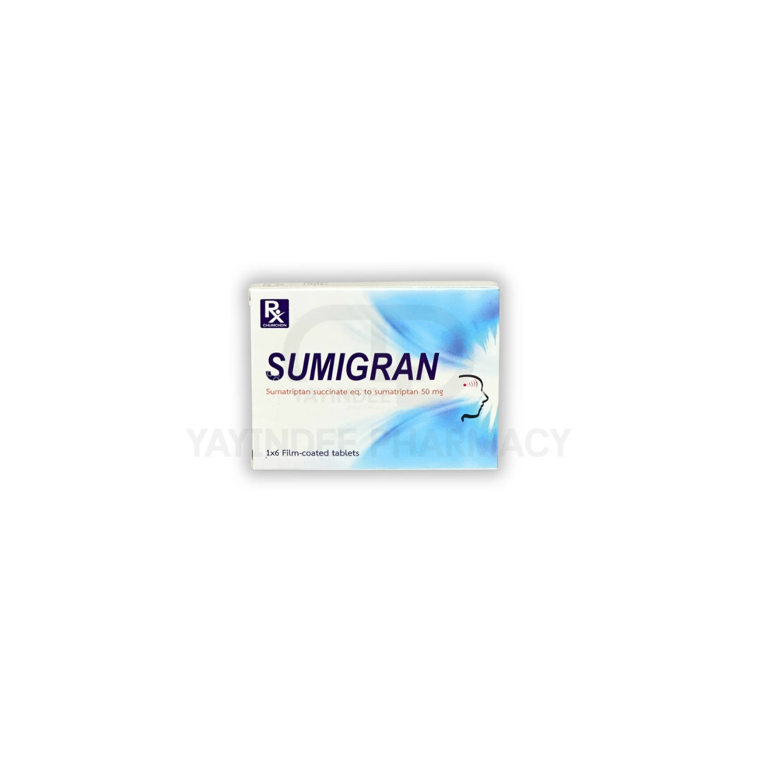 SUMIGRAN 50 MG (1x6'S)