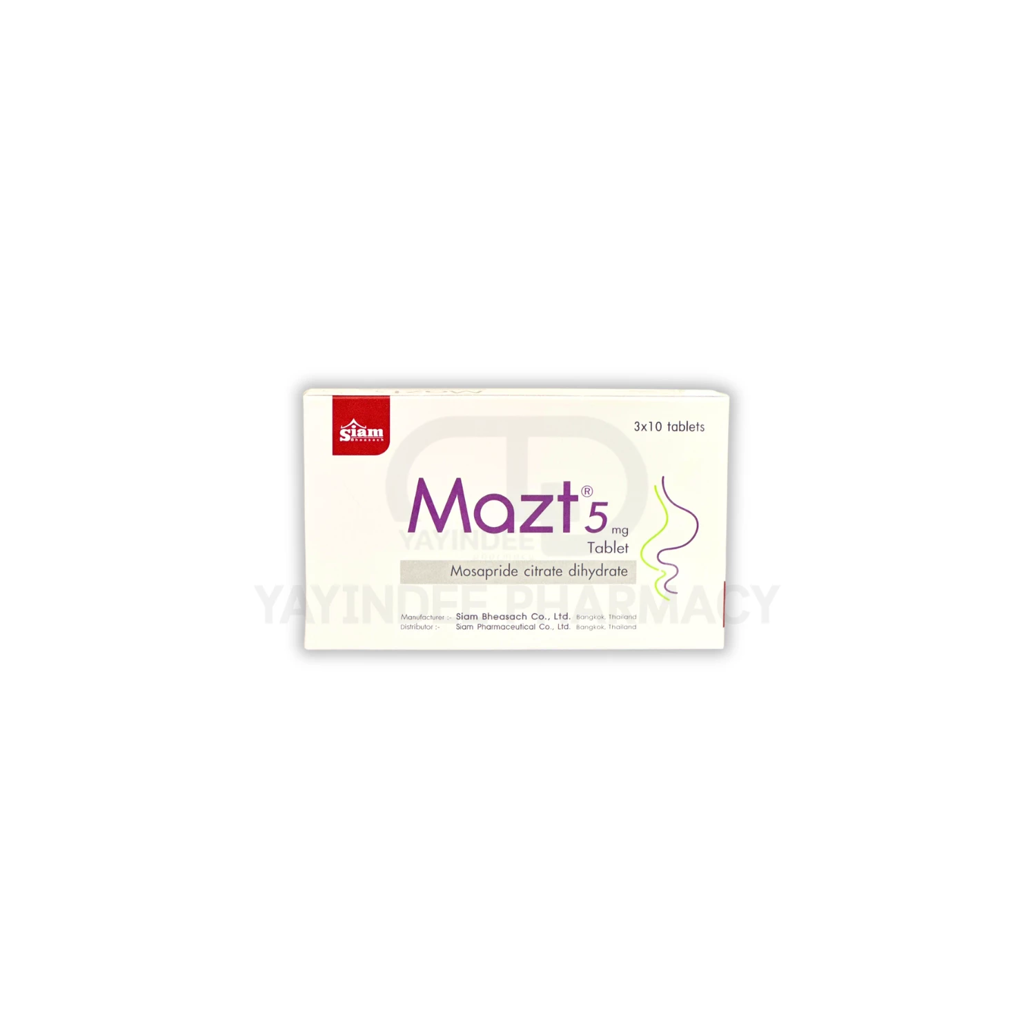 MAZT 5 MG BLISTER 3X10 TAB