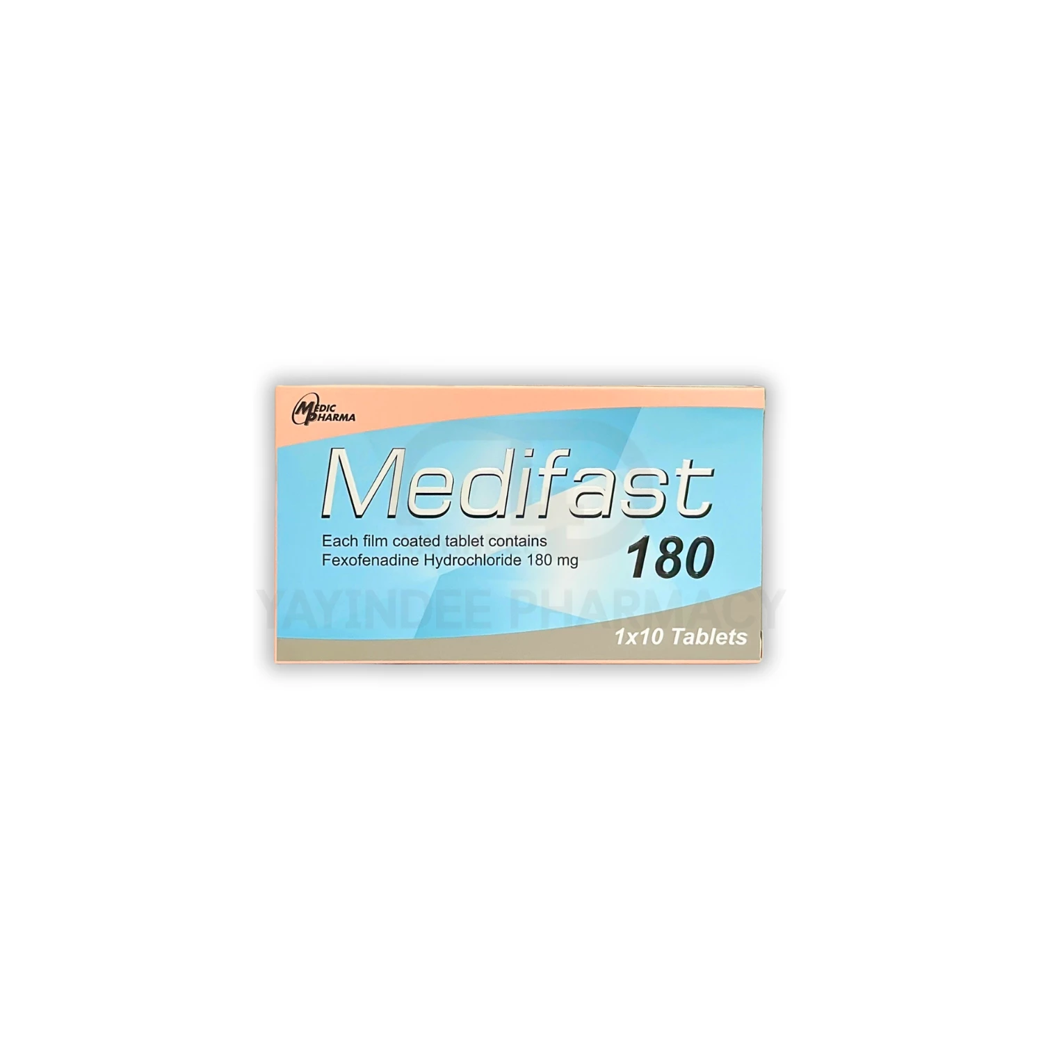 MEDIFAST 180 MG 1x10'S
