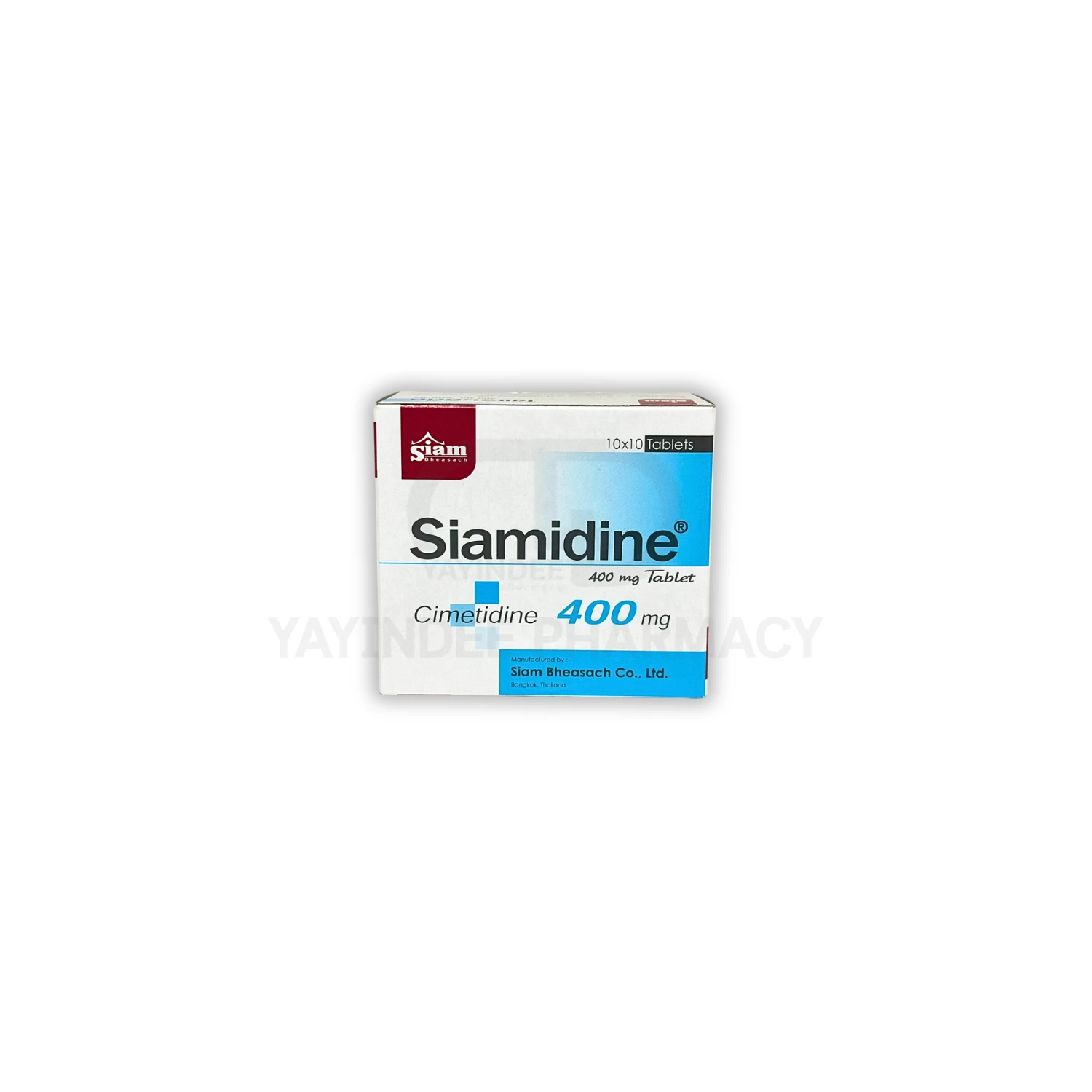 SIAMIDINE 400 MG BLISTER 10X10 TAB