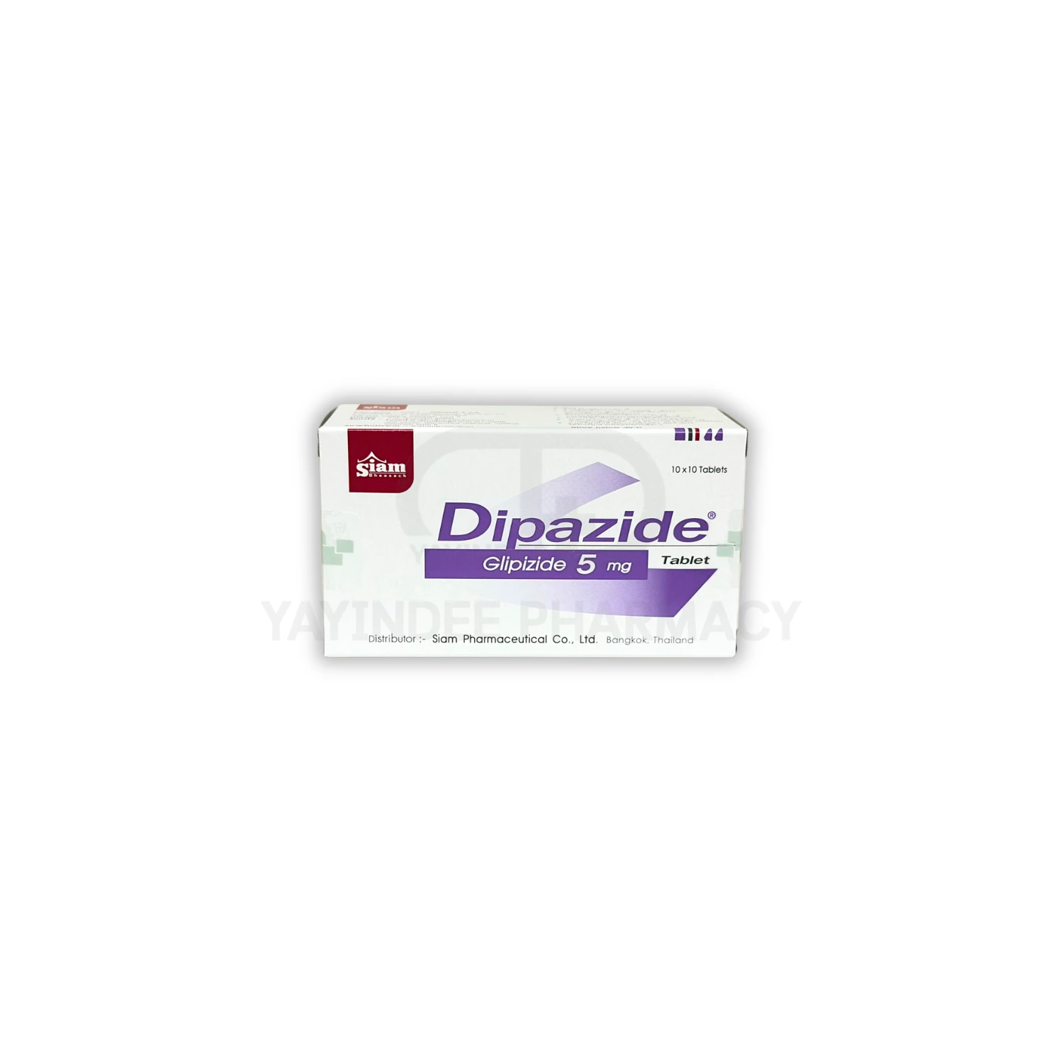 DIPAZIDE 5 MG BLISTER 10X10 TAB