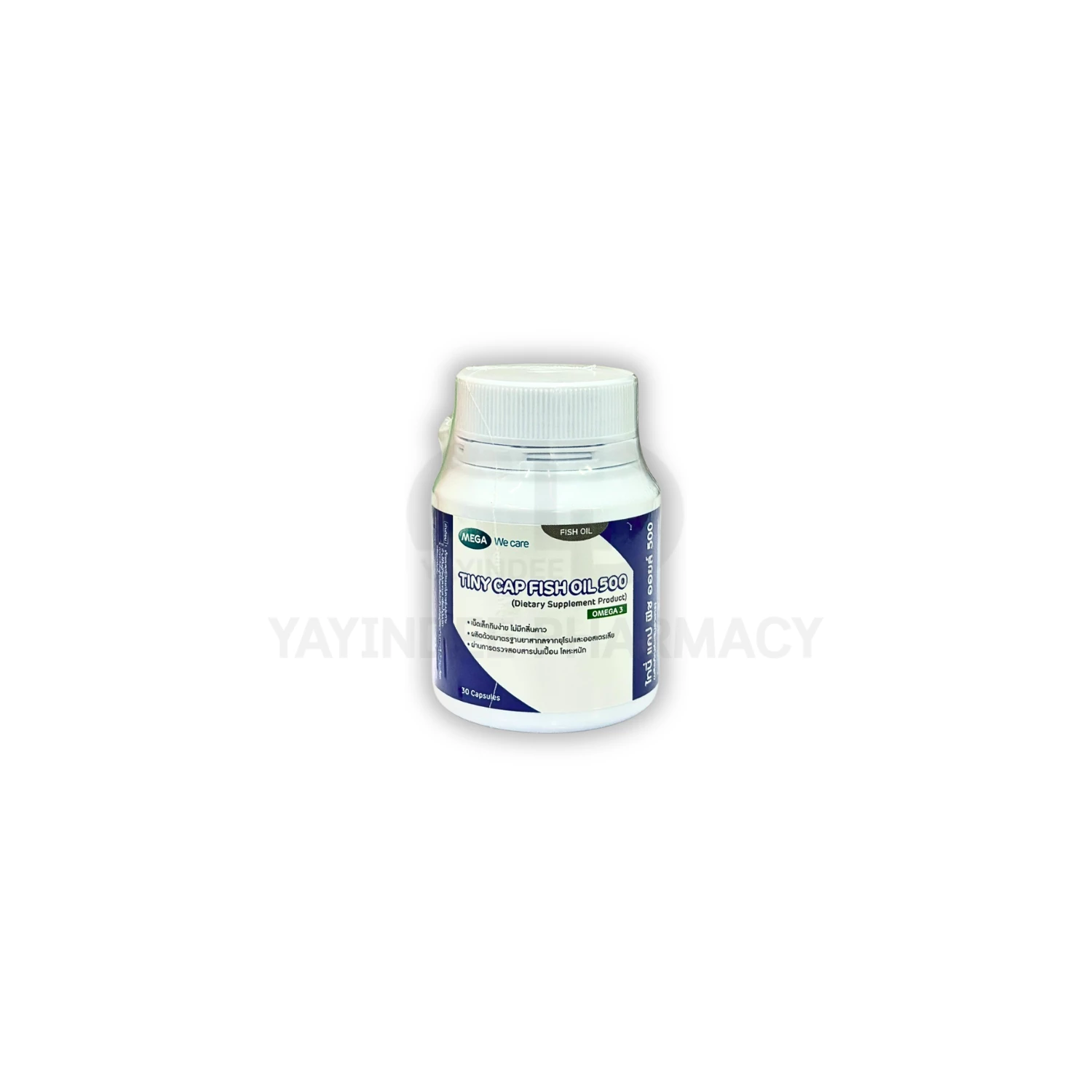 MEGA TINY CAP FISH OIL 500 MG (30'S)