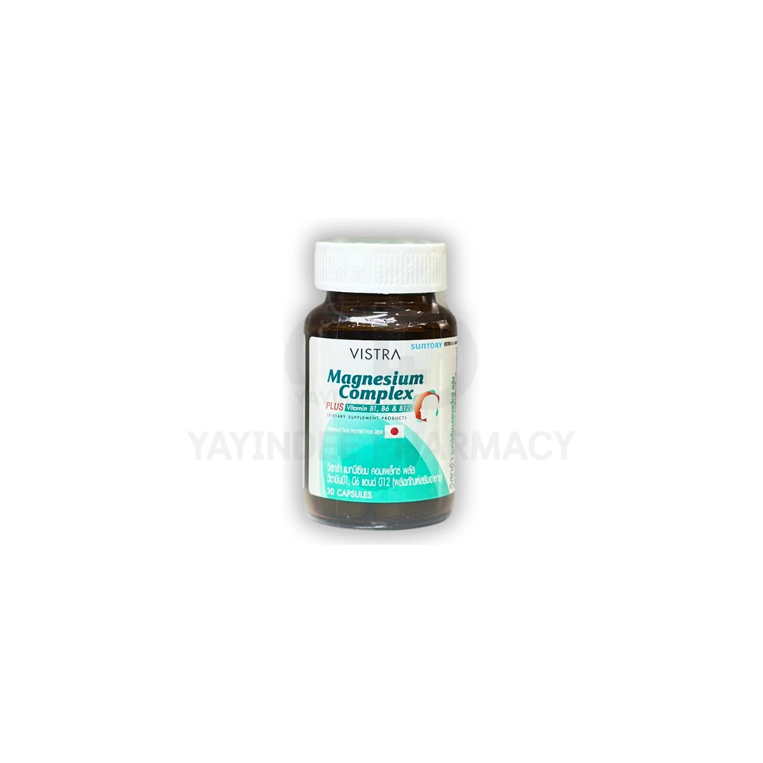 VISTRA MAGNESIUM COMPLEX PLUS CAP (30'S)