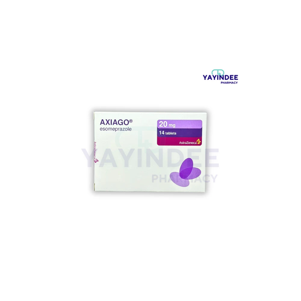 AXIAGO 20 MG 2x7'S