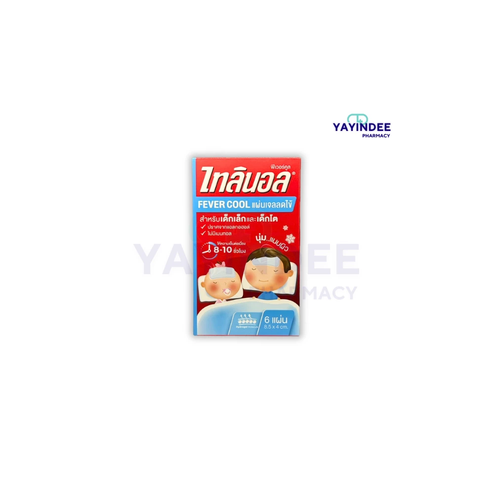 แผ่นเจลลดไข้ TYLENOL FEVER COOL (3X2'S)